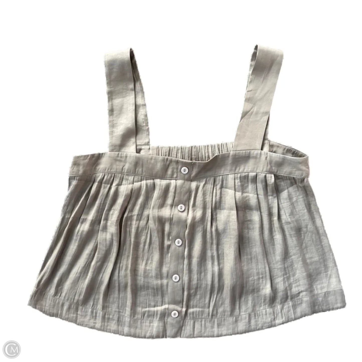 Top Sleeveless By Christian Lacroixj In Green, Size: M