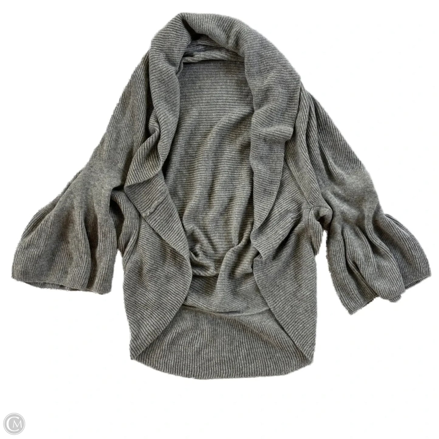 Sweater Cardigan By Sleeping On Snow In Grey, Size: M