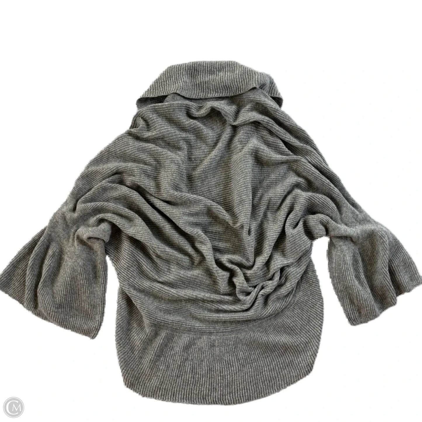 Sweater Cardigan By Sleeping On Snow In Grey, Size: M