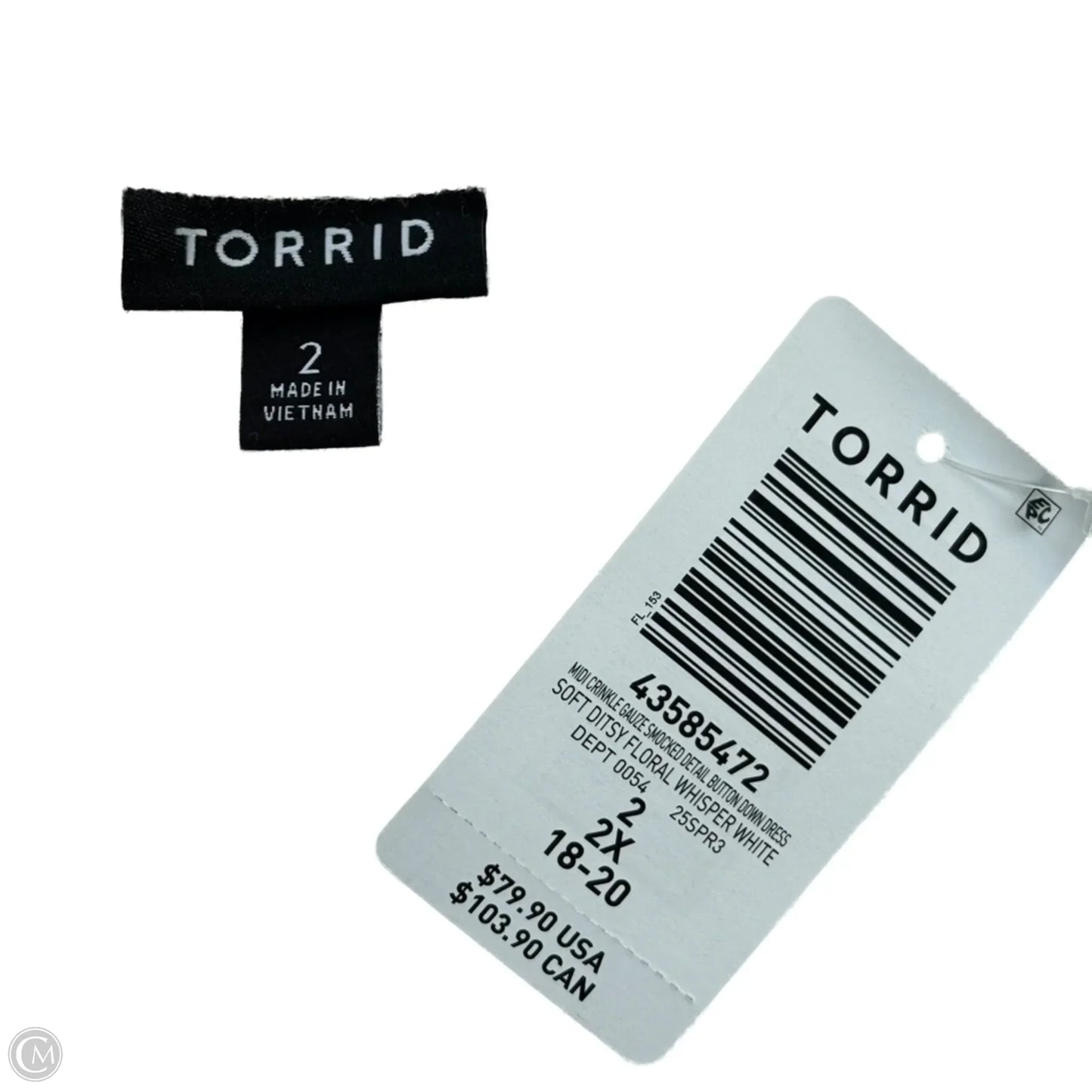 Dress Casual Midi By Torrid In Floral Print, Size: 2x