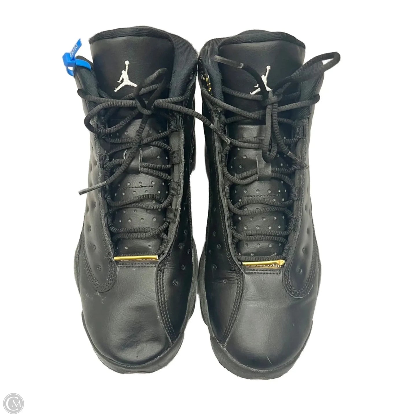 Shoes Luxury Designer By Jordan In Black, Size: 9