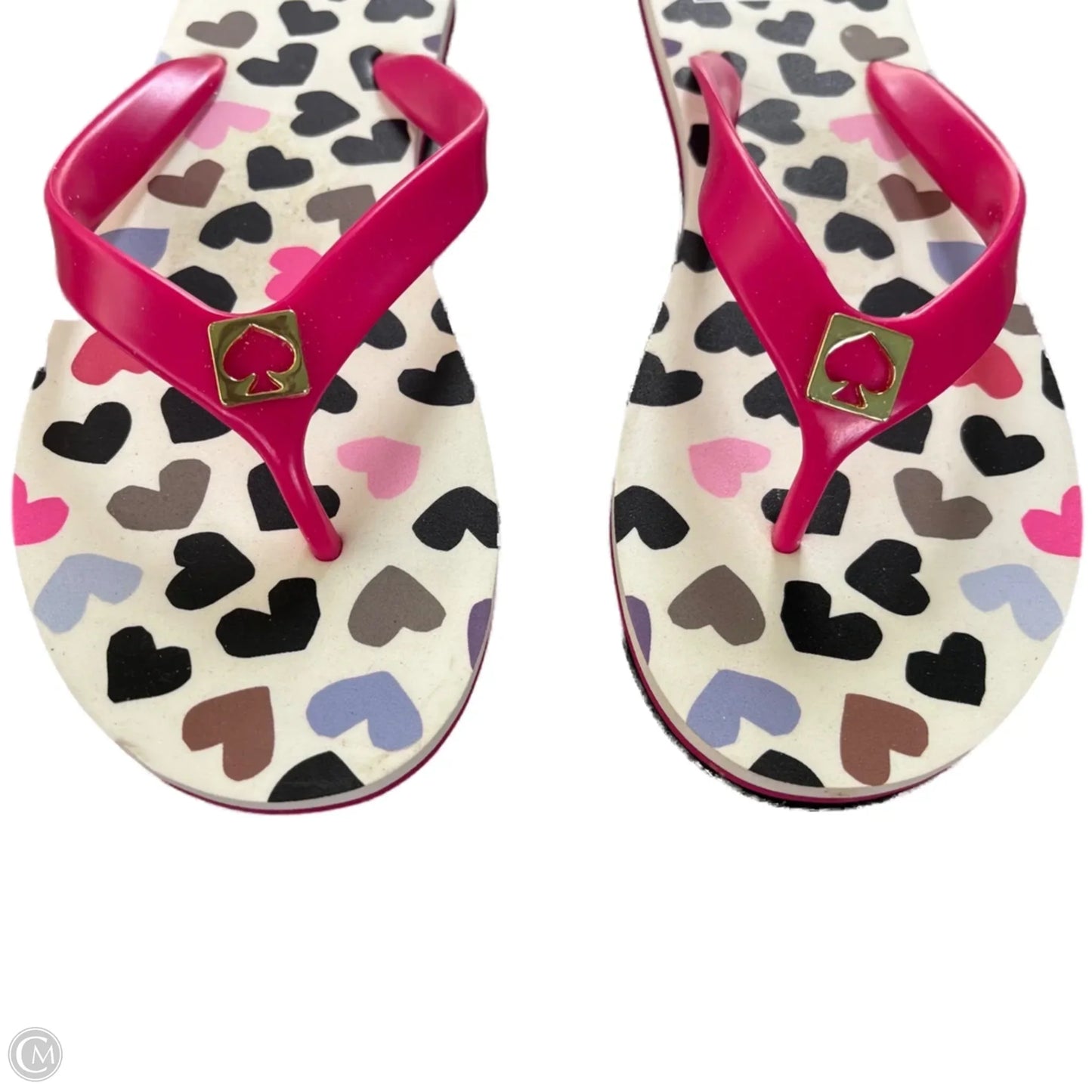 Sandals Designer By Kate Spade In Multi-colored, Size: 7