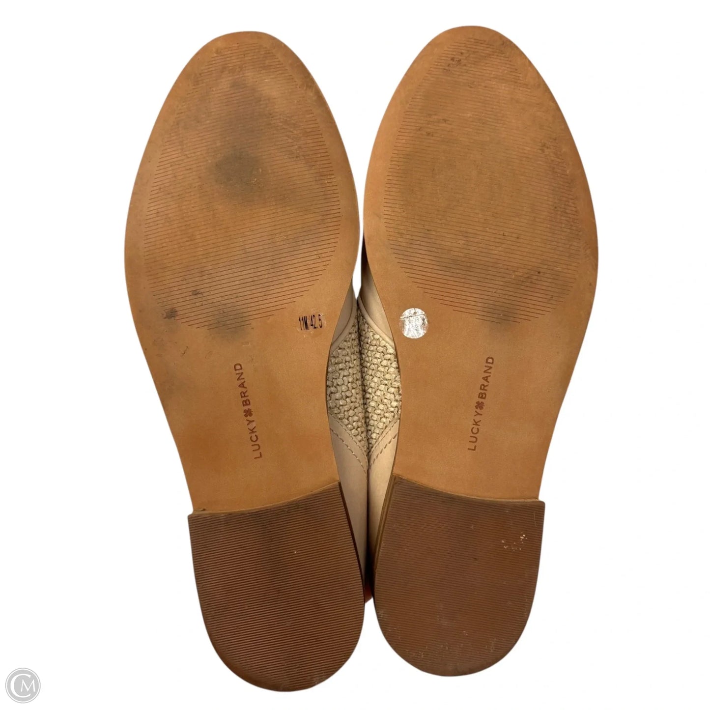 Shoes Flats By Lucky Brand In Beige, Size: 11