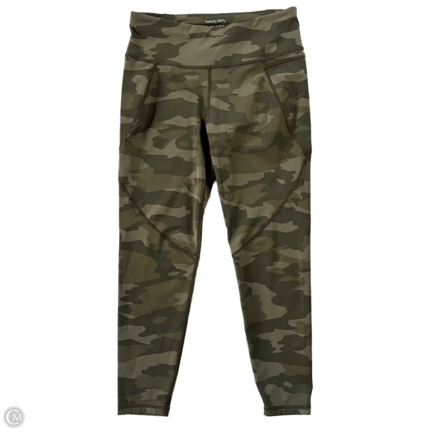 Athletic Leggings By Sweaty Betty In Camouflage Print, Size: M