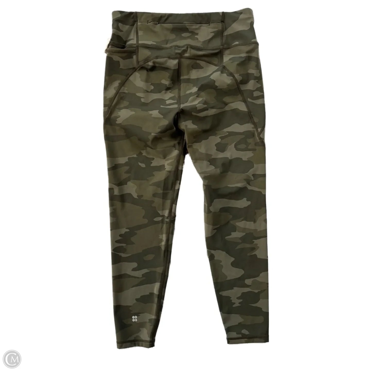Athletic Leggings By Sweaty Betty In Camouflage Print, Size: M
