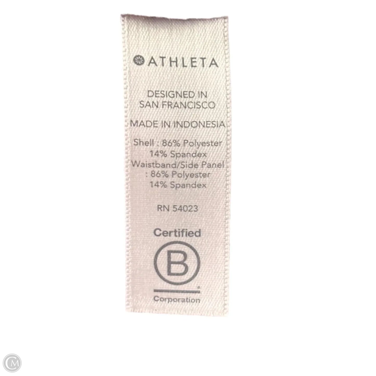 Athletic Pants By Athleta In Brown, Size: S