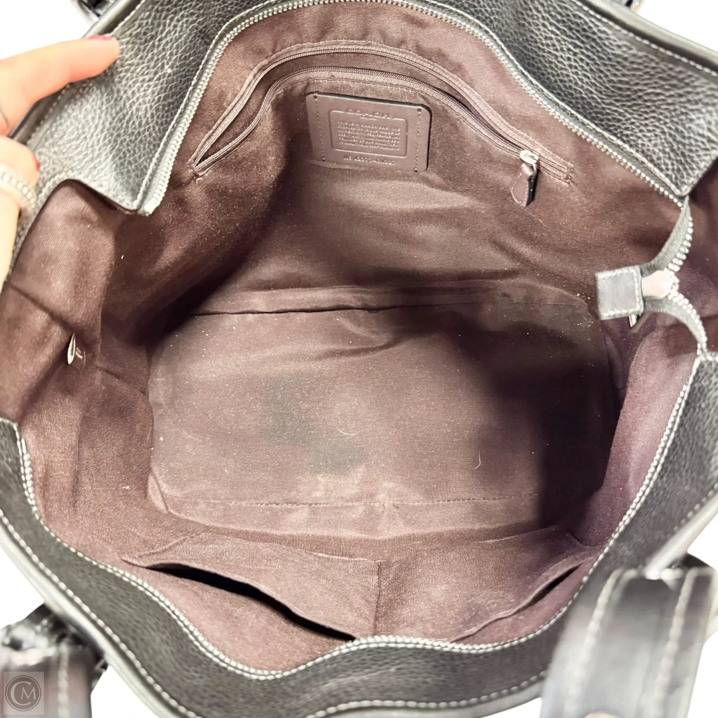 Tote Designer By Coach, Size: Large