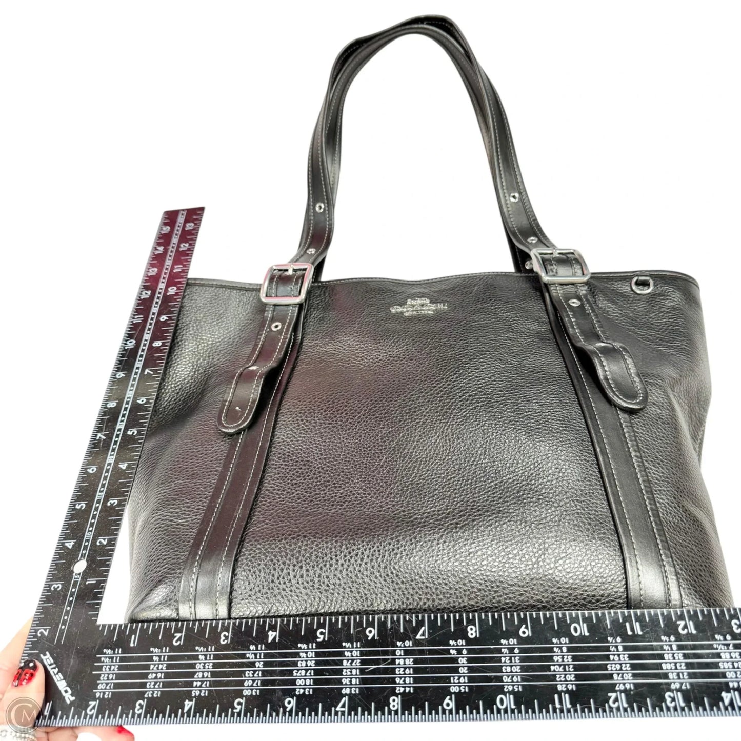 Tote Designer By Coach, Size: Large