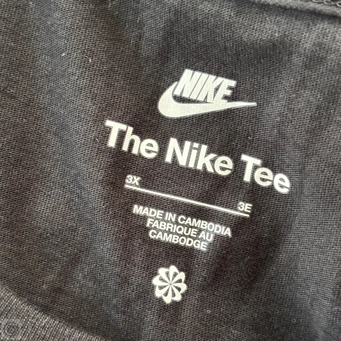 Athletic Top Long Sleeve Crewneck By Nike Apparel In Black, Size: 3x