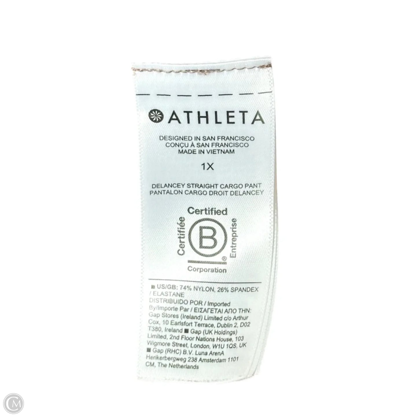 Athletic Pants By Athleta In Brown, Size: 1x