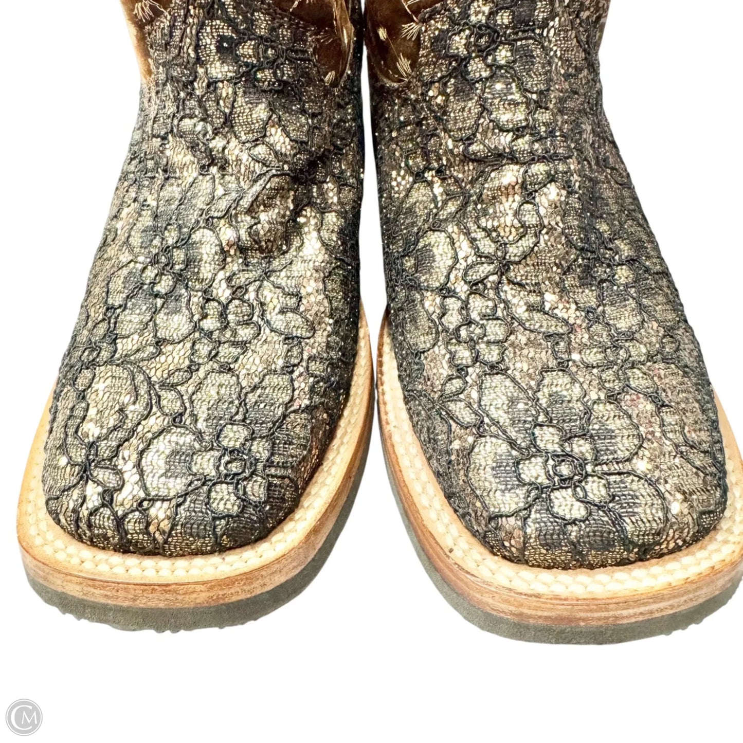 Boots Western By Ferrini In Brown, Size: 6