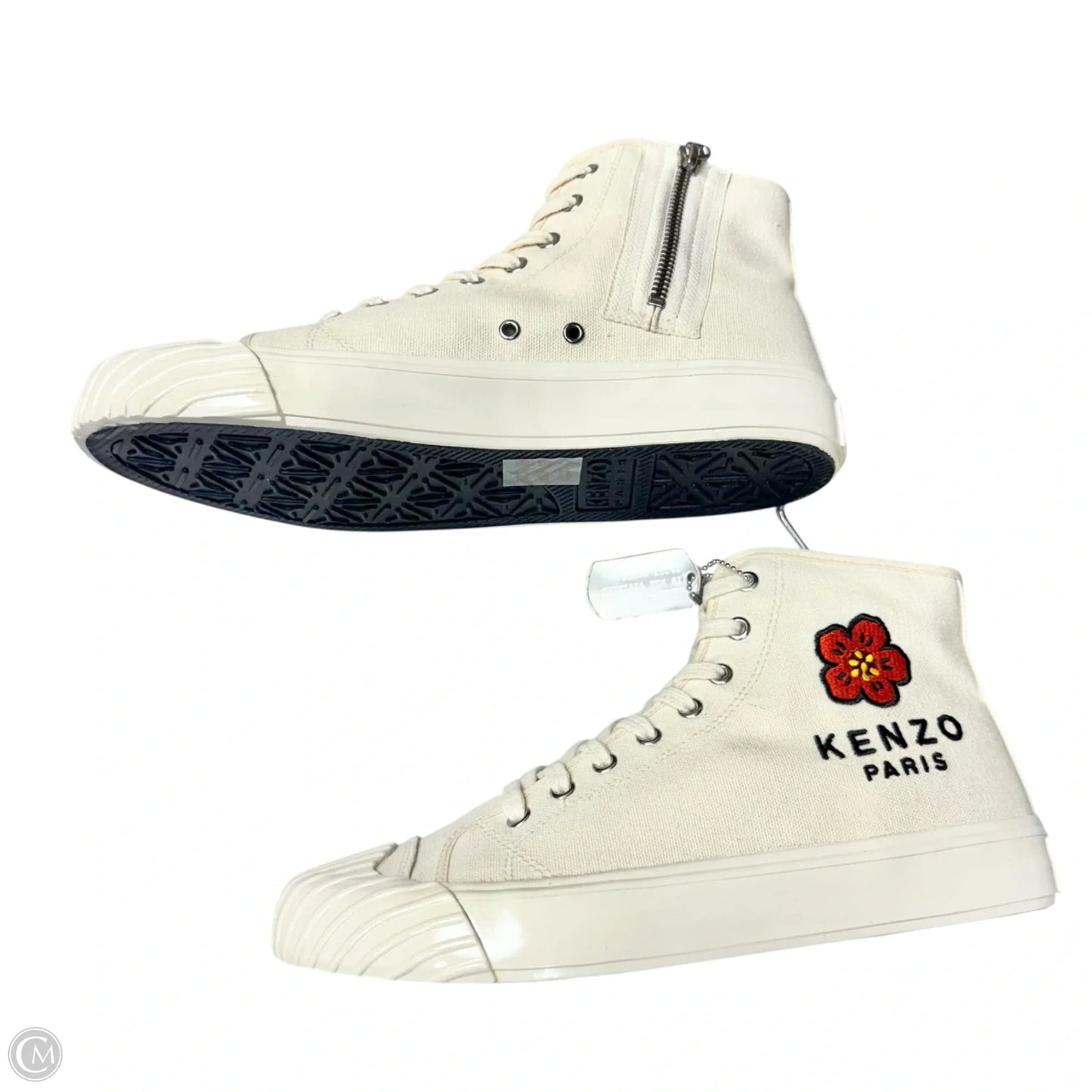 Shoes Designer By Kenzo Paris In Floral Print, Size: 11.5