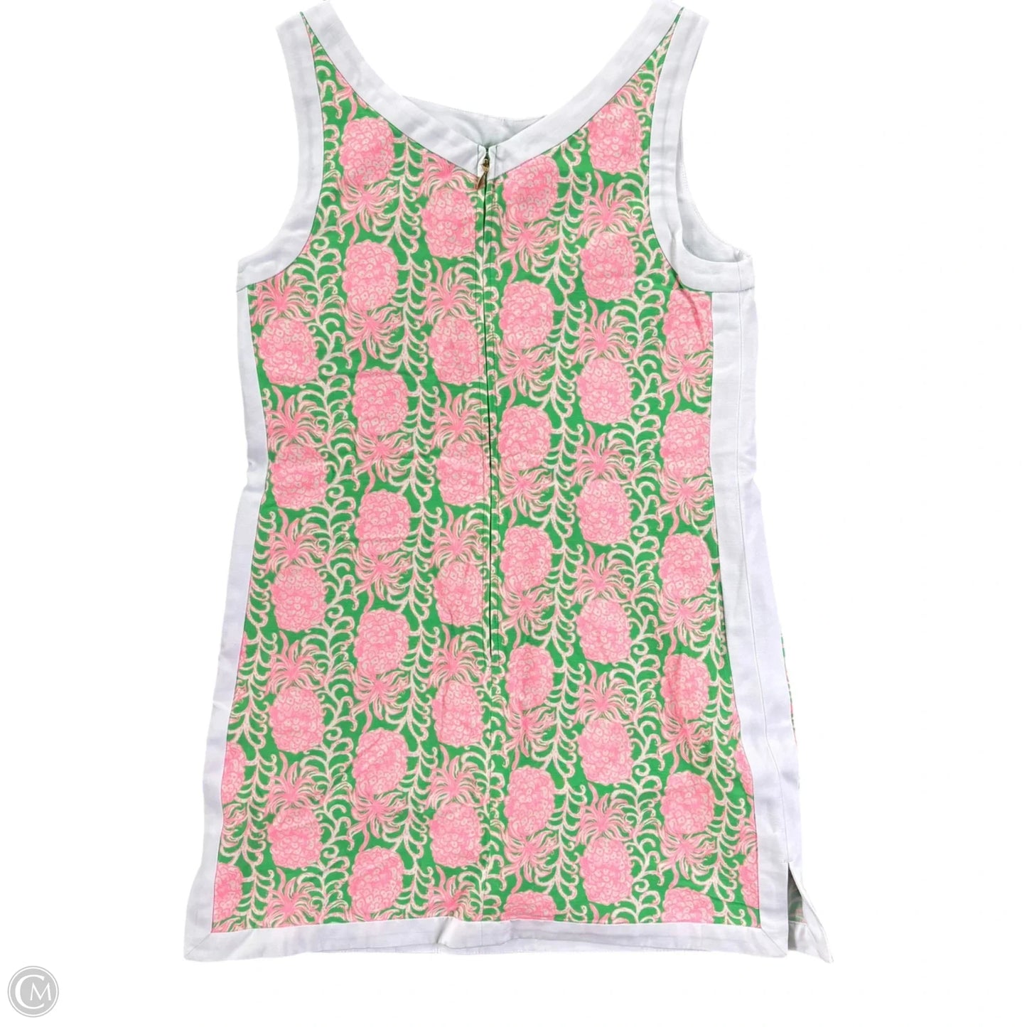 Dress Designer By Lilly Pulitzer In Green & Pink, Size: S