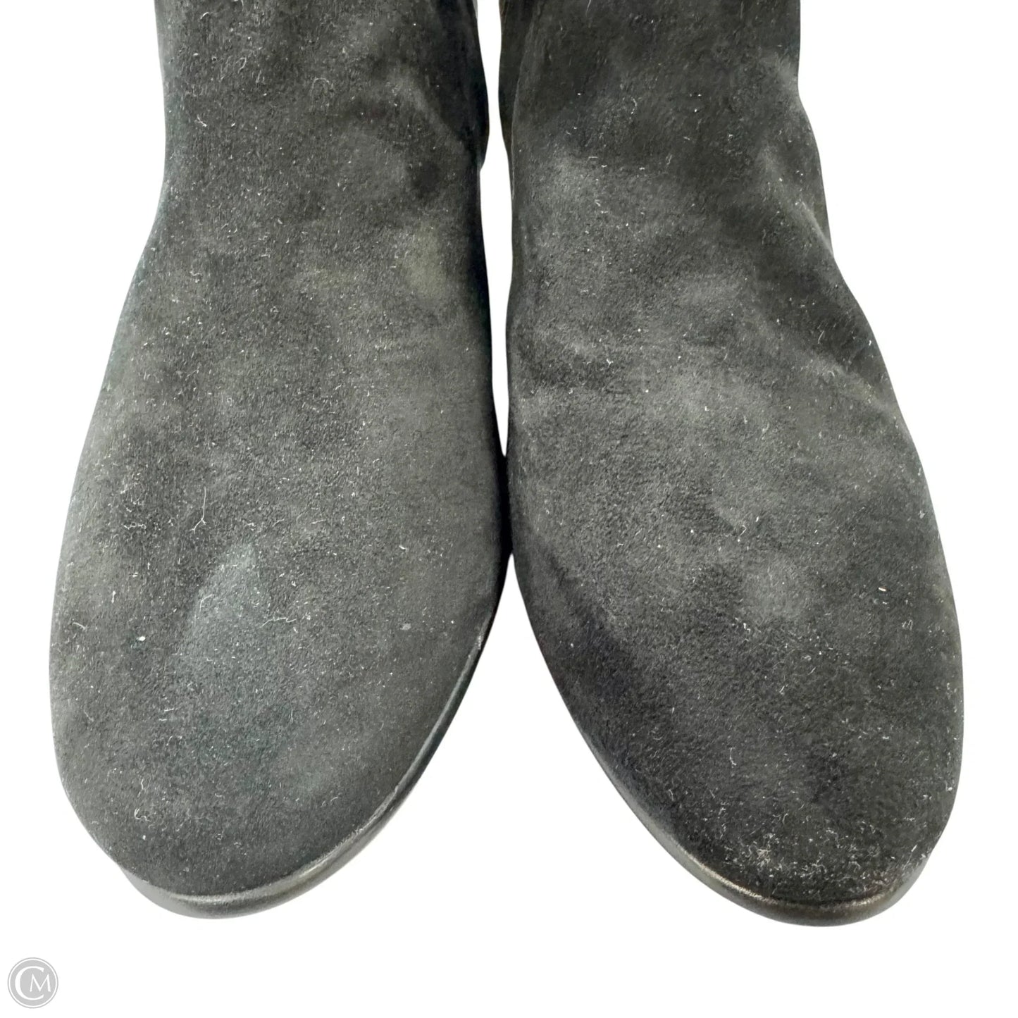Boots Leather By Clarks In Black, Size: 10