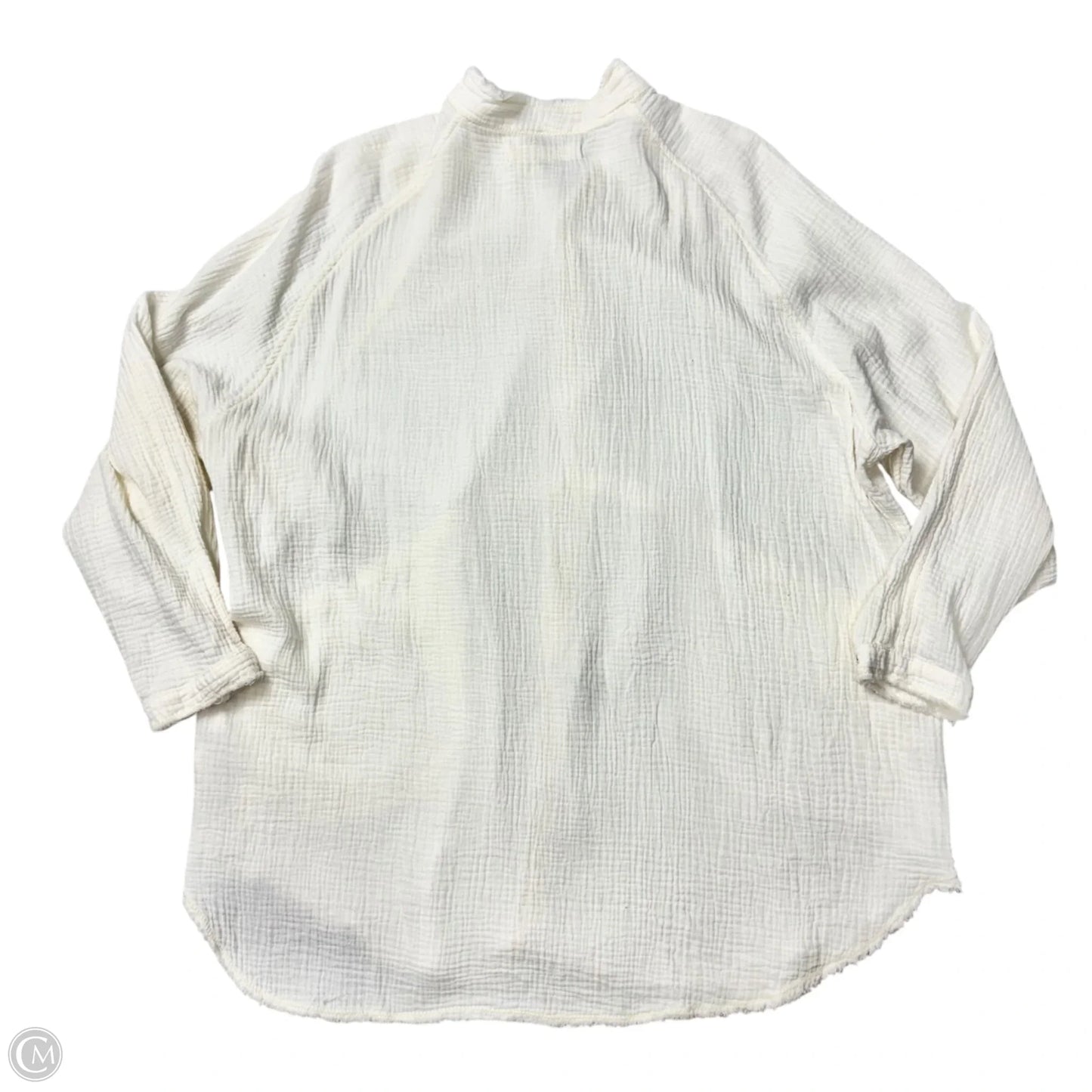 Tunic Long Sleeve By We The Free In Cream, Size: L