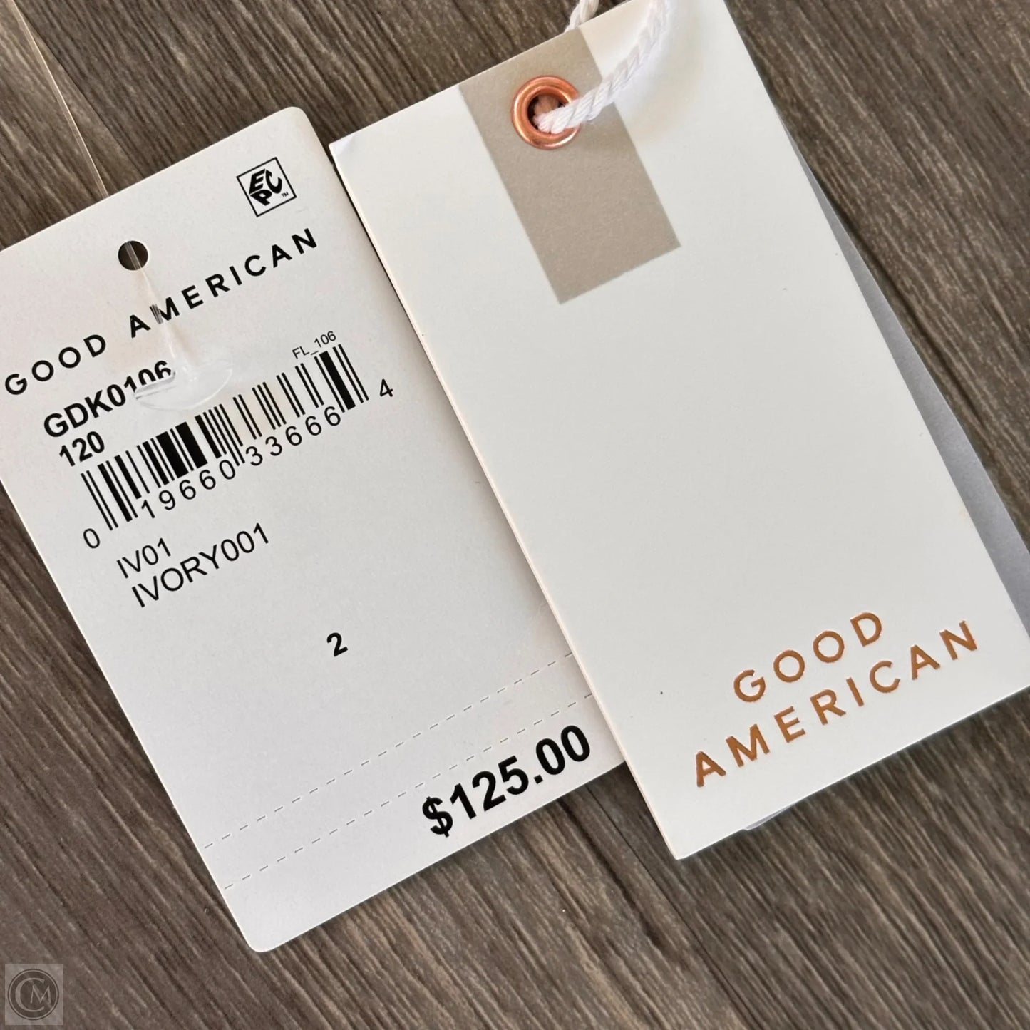 Dress Casual Midi By Good American In White, Size: M