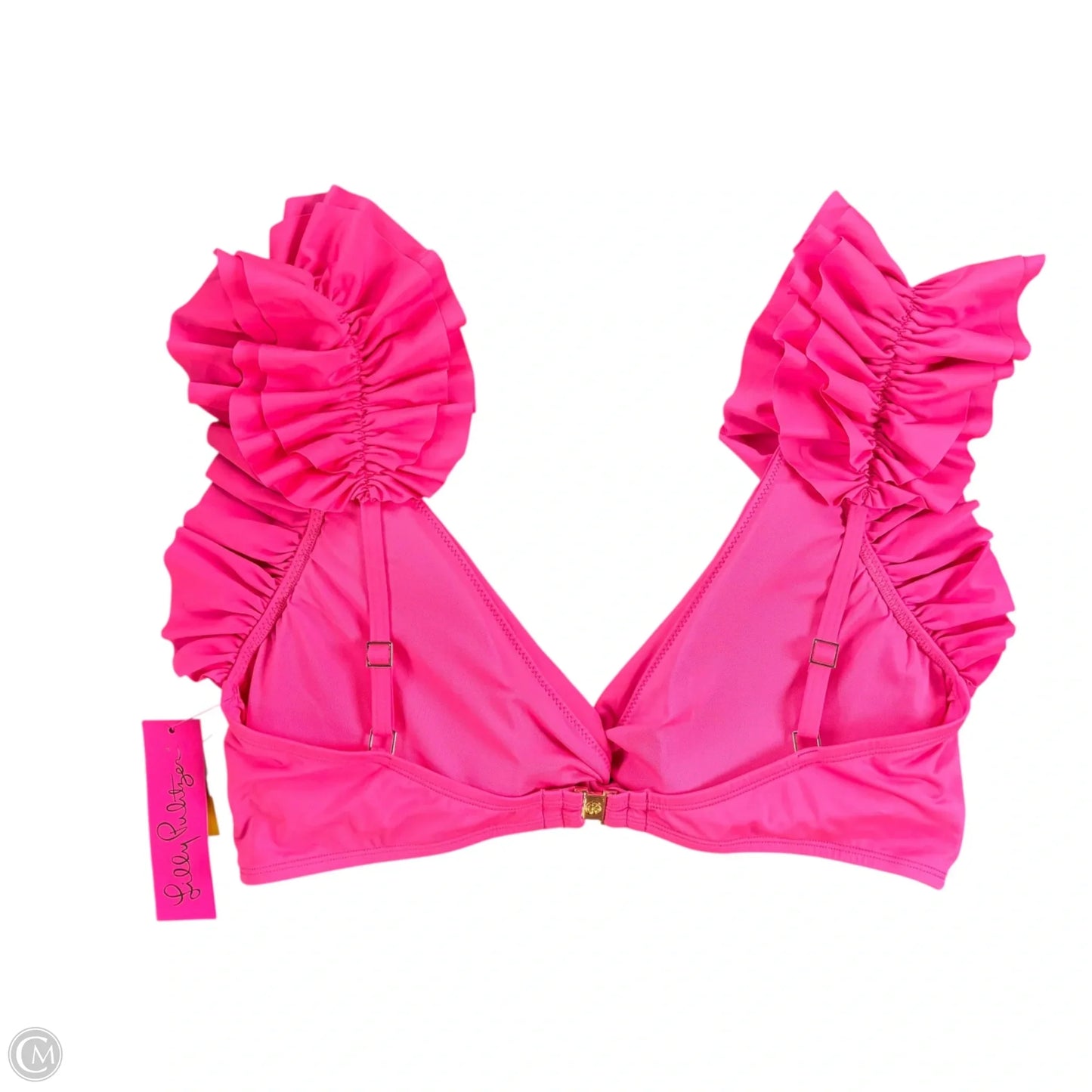 Swimsuit Top Designer By Lilly Pulitzer In Pink, Size: Xl