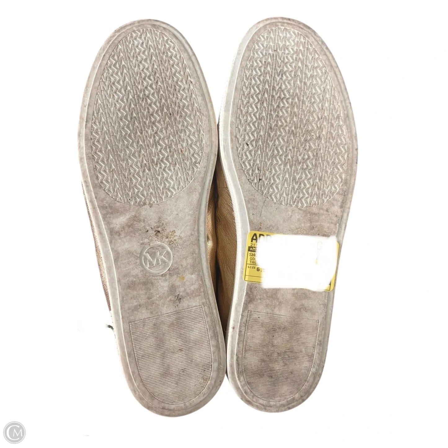 Shoes Flats By Michael By Michael Kors In Gold, Size: 6.5