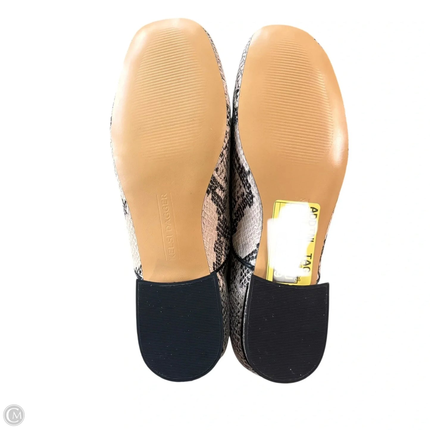 Shoes Flats By Kelsi Dagger In Snakeskin Print, Size: 6.5
