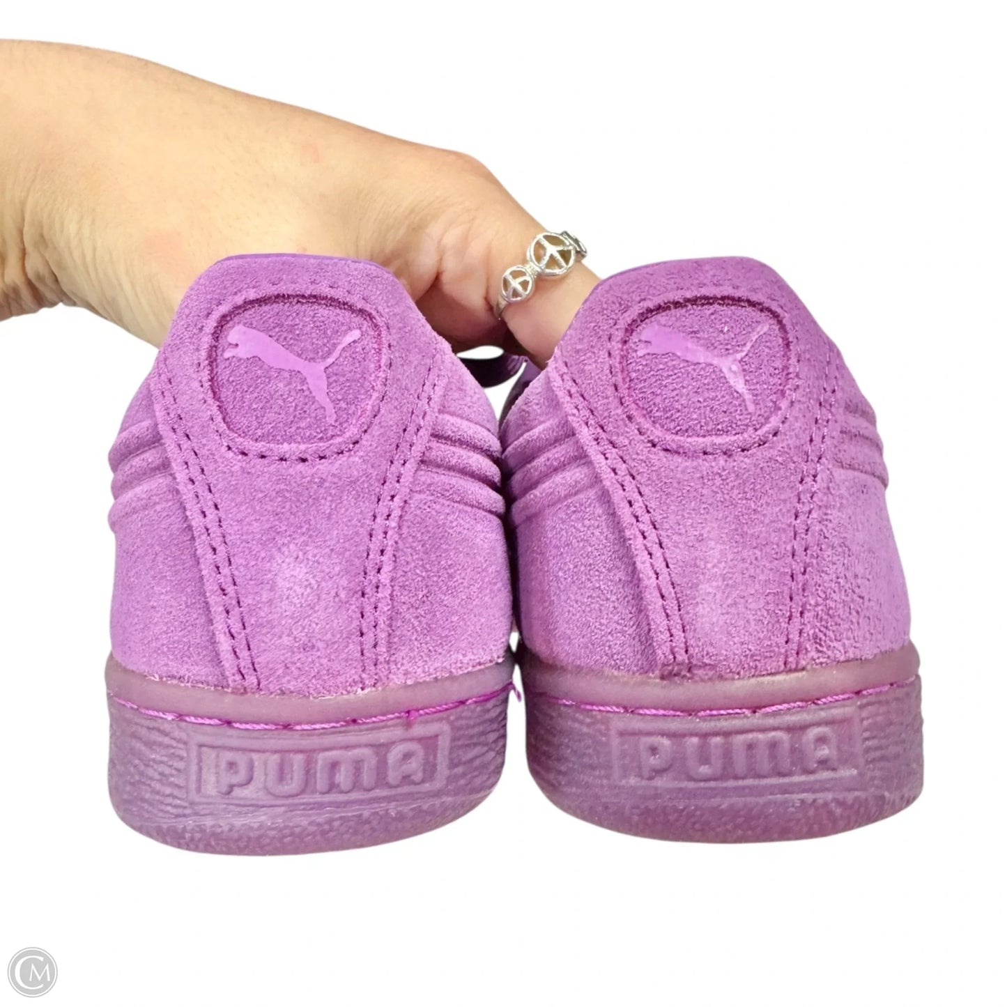 Shoes Sneakers By Puma In Purple, Size: 10