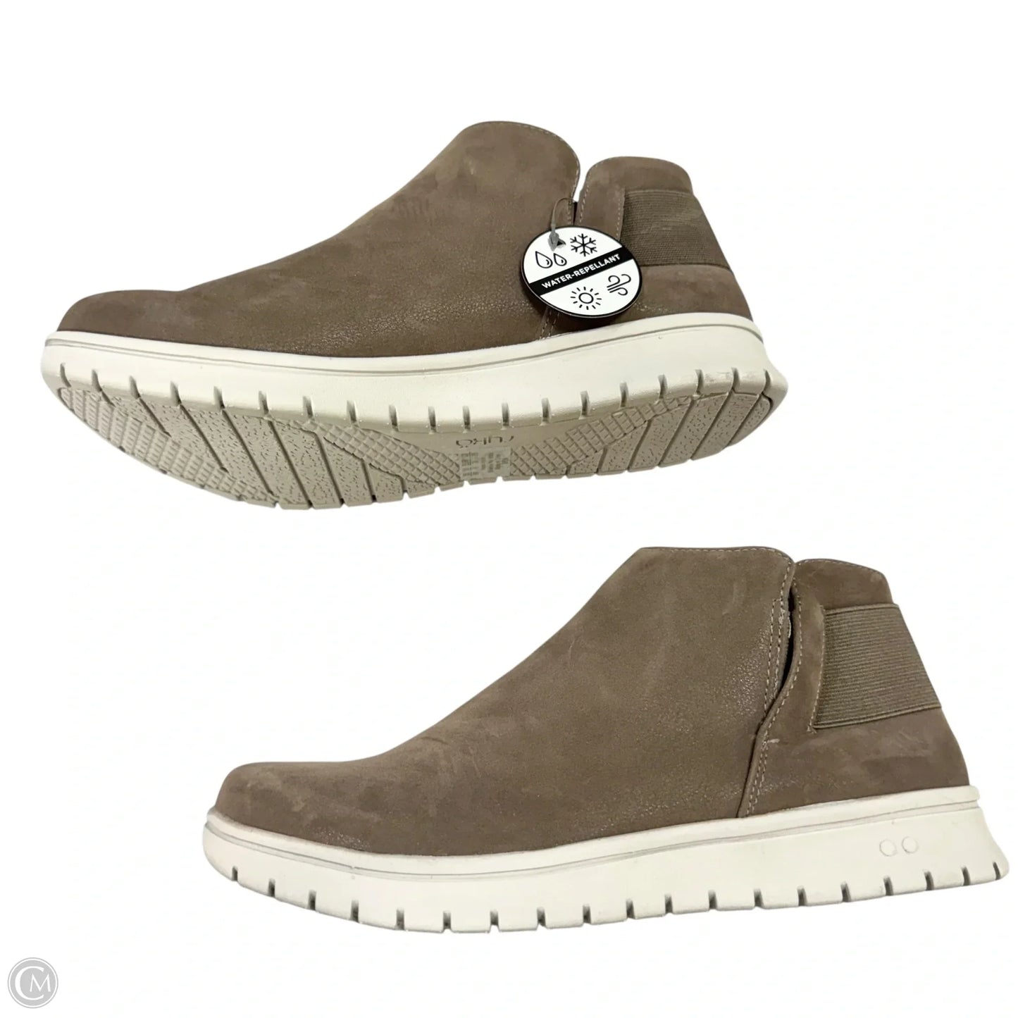 Boots Ankle Flats By Ryka In Taupe, Size: 8