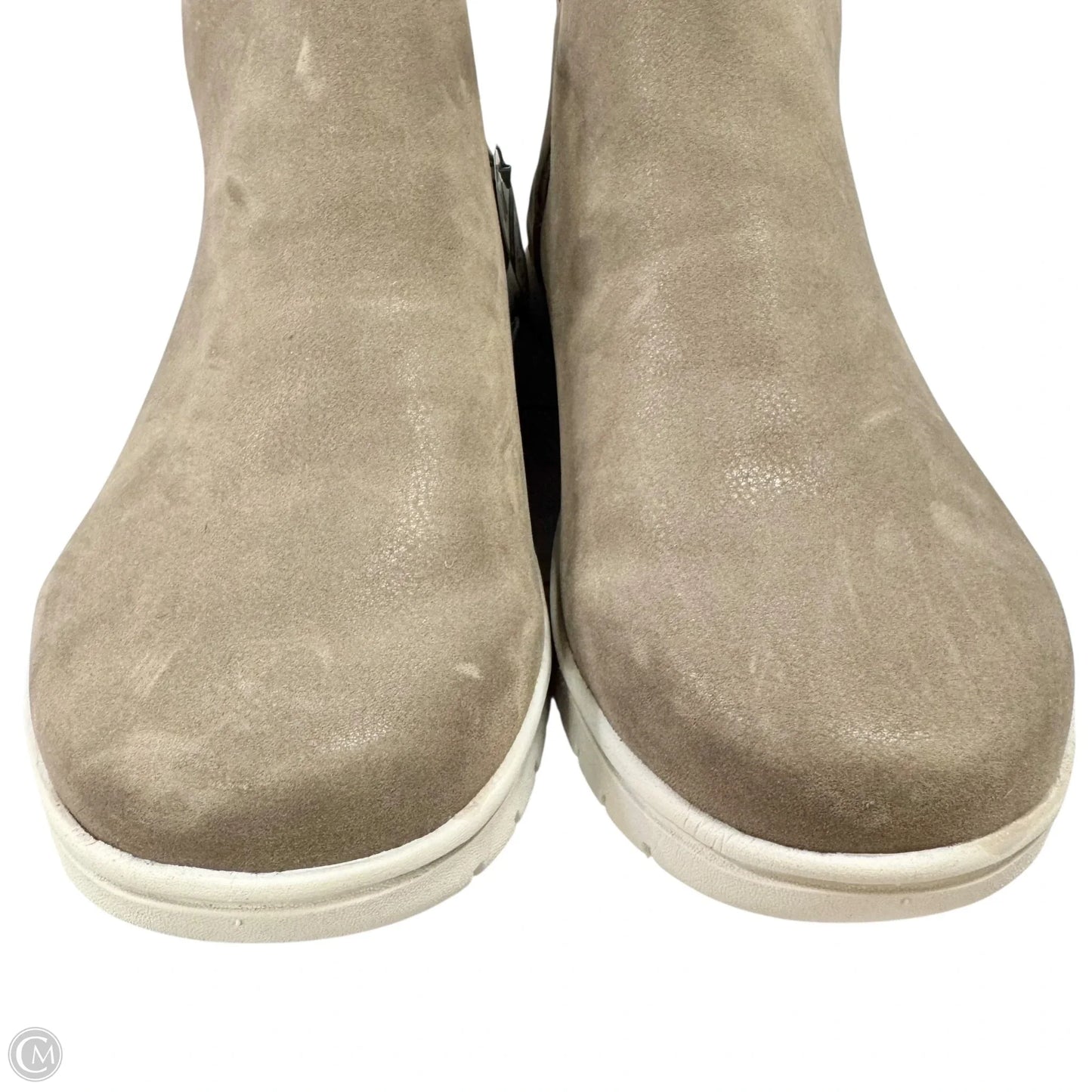 Boots Ankle Flats By Ryka In Taupe, Size: 8