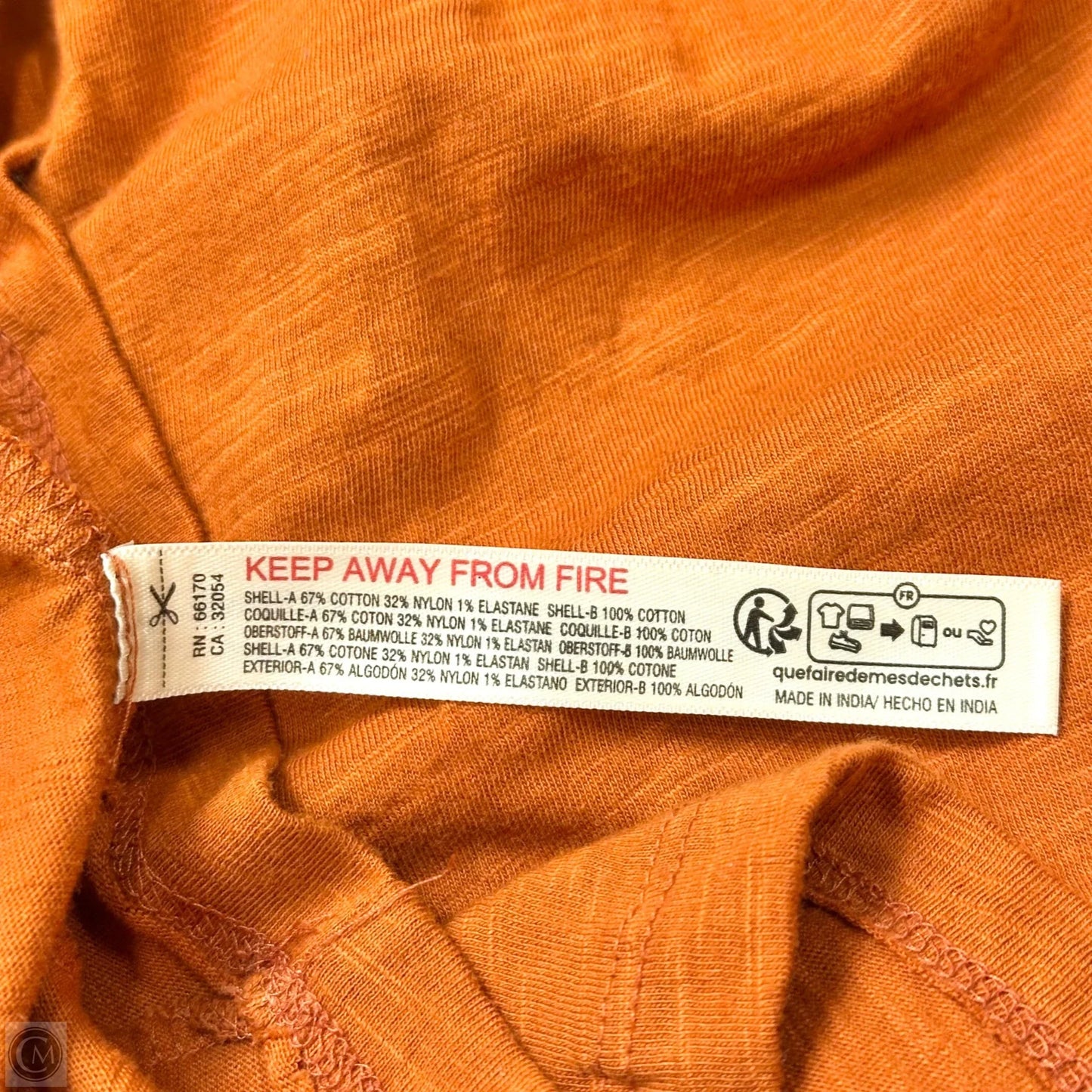 Dress Casual Midi By Anthropologie In Orange, Size: L