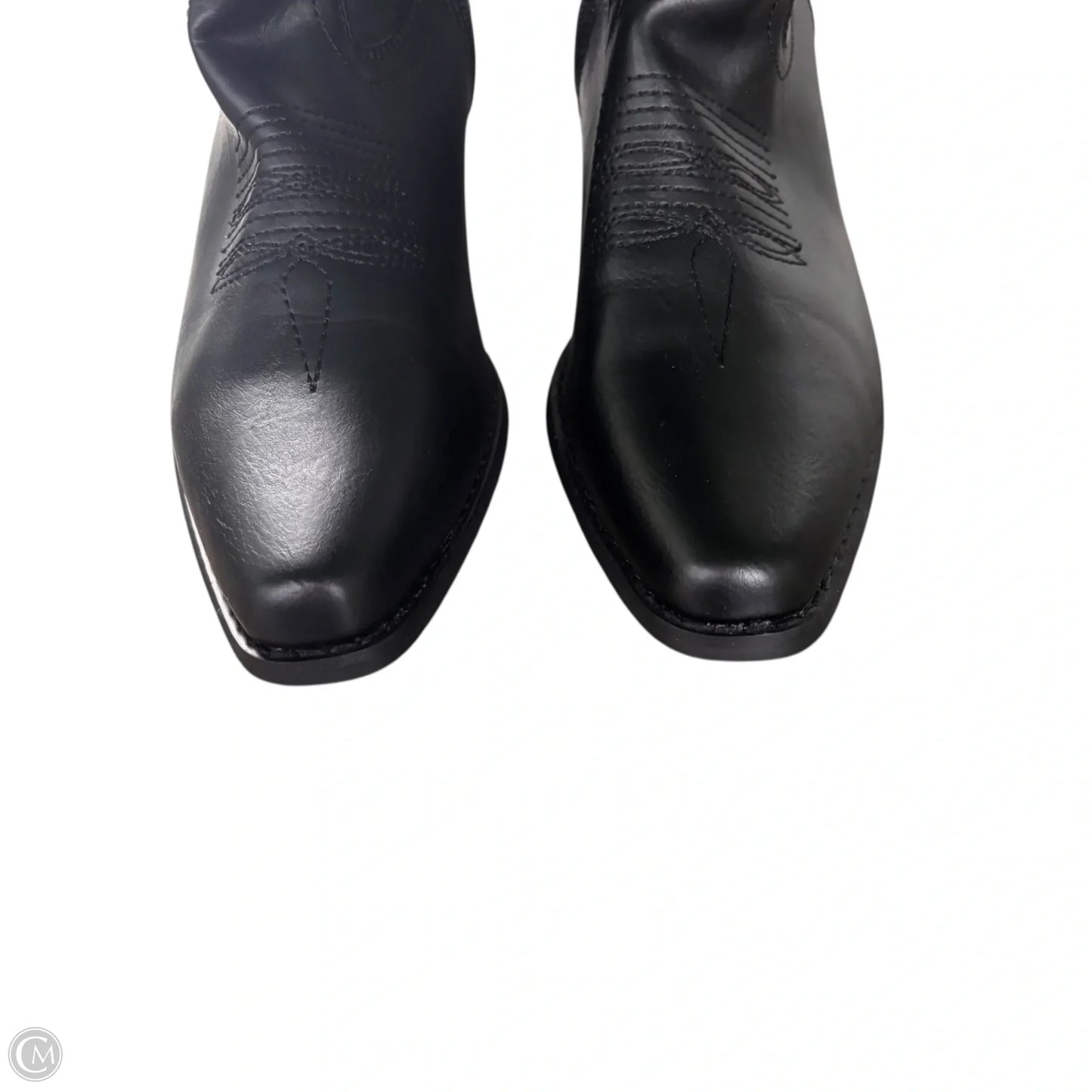 Boots Western In Black, Size: 8.5
