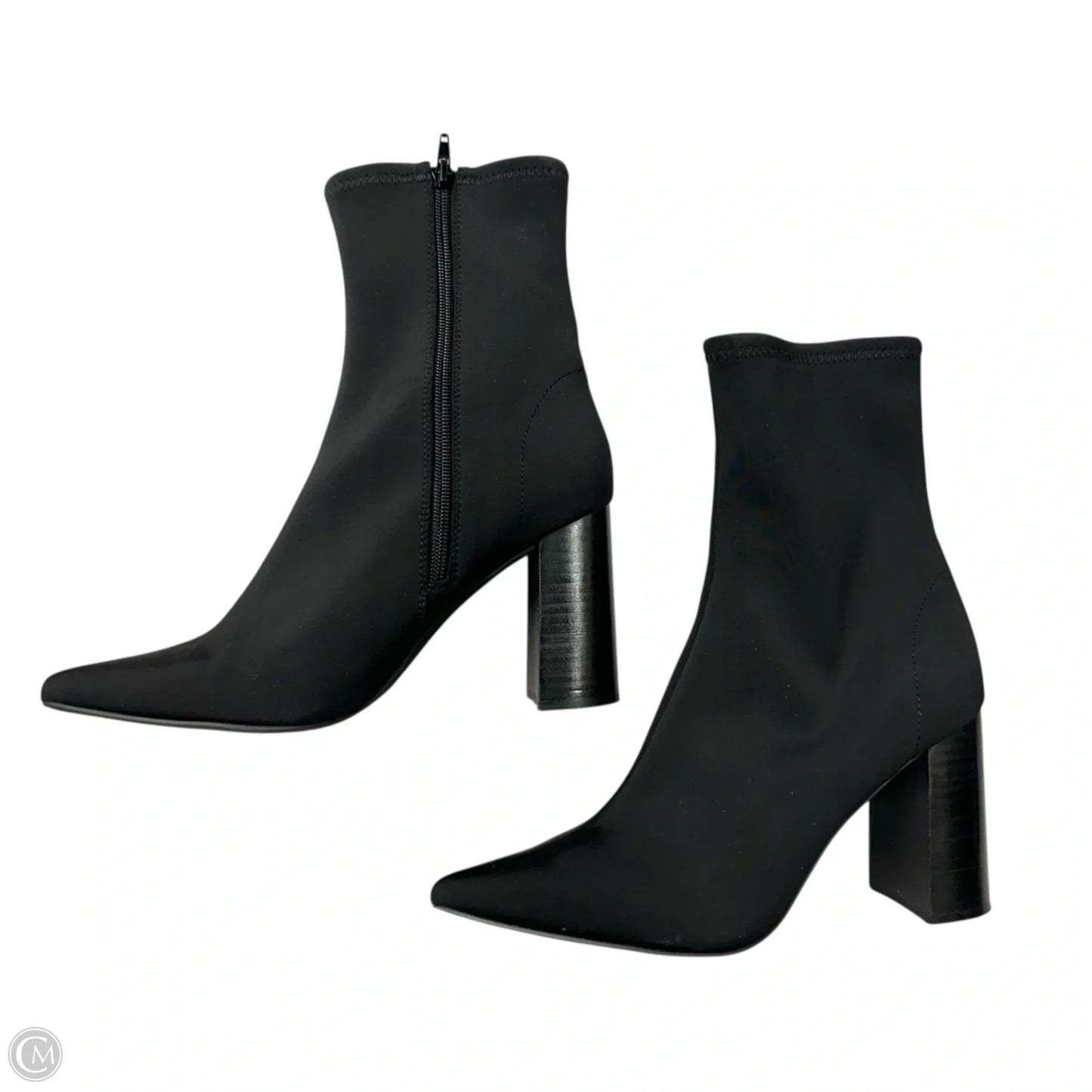 Boots Ankle Heels By Jeffrey Campbell In Black, Size: 8.5