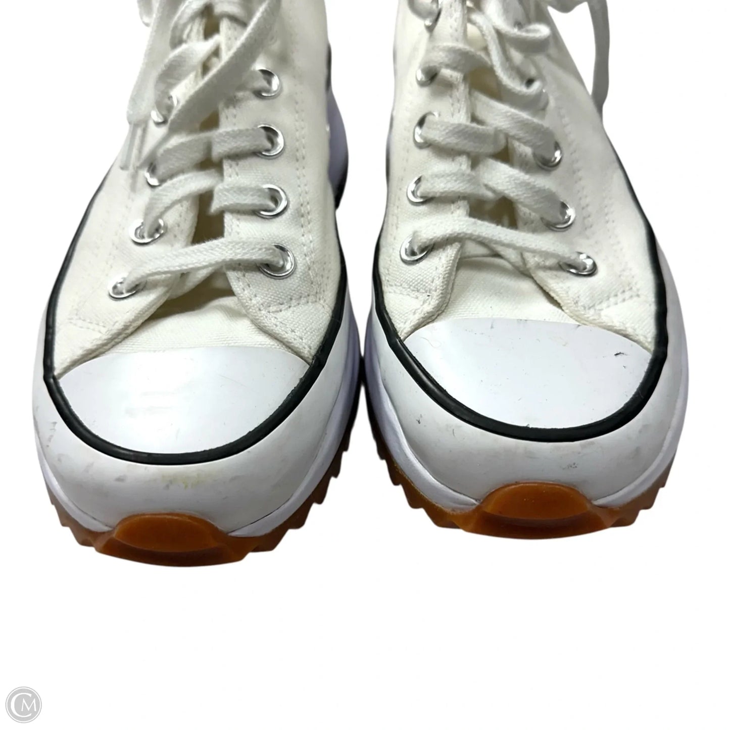 Shoes Sneakers Platform By Converse In White, Size: 8.5