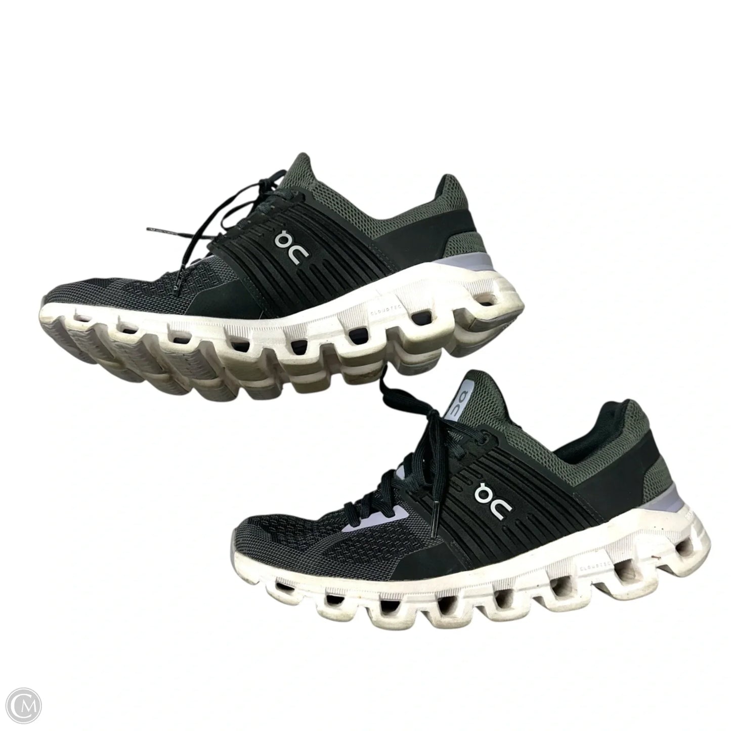 Shoes Athletic By On In Black & Purple, Size: 8.5