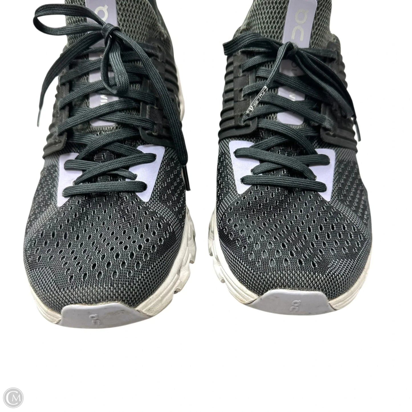 Shoes Athletic By On In Black & Purple, Size: 8.5