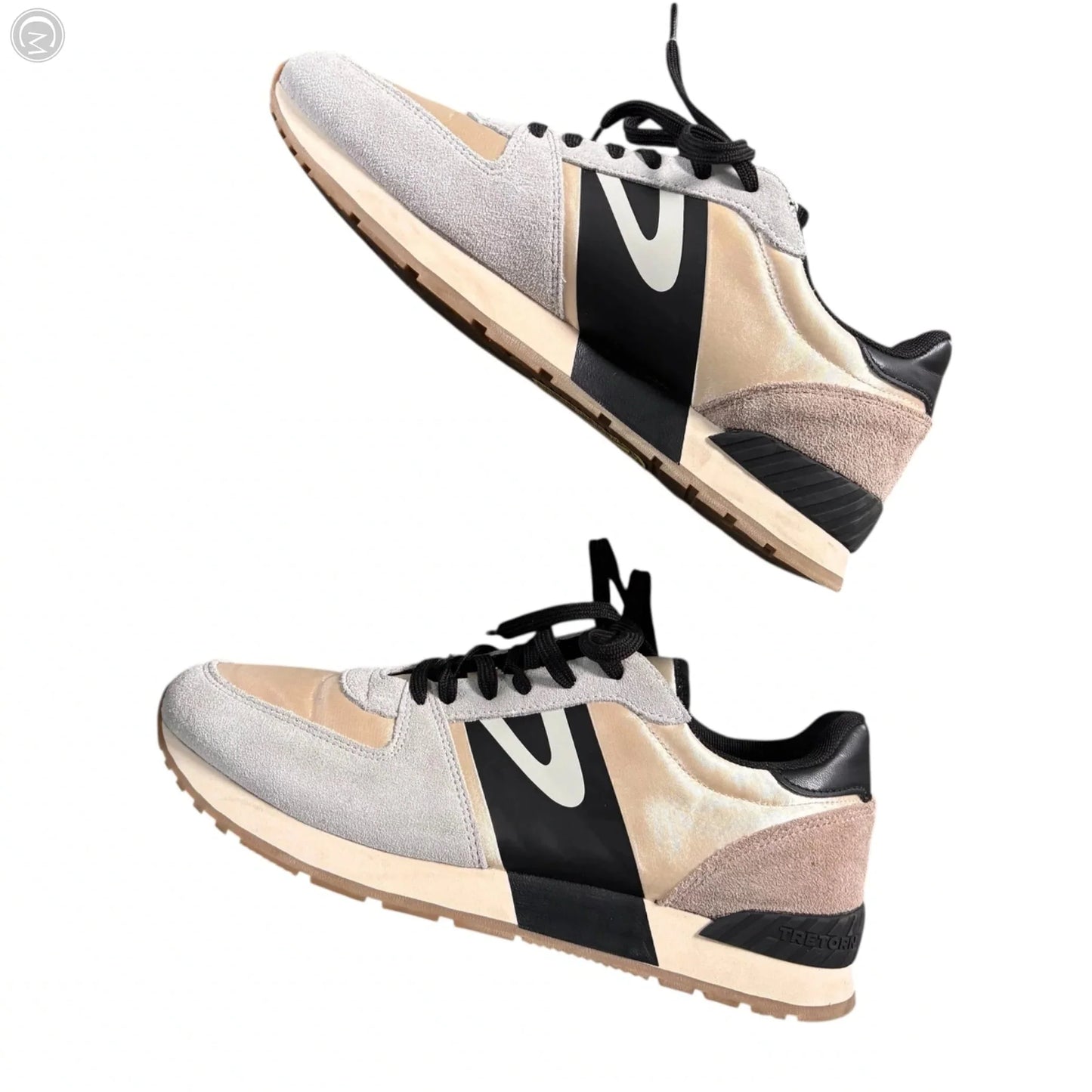 Shoes Sneakers By Tretorn In Cream & Grey, Size: 10