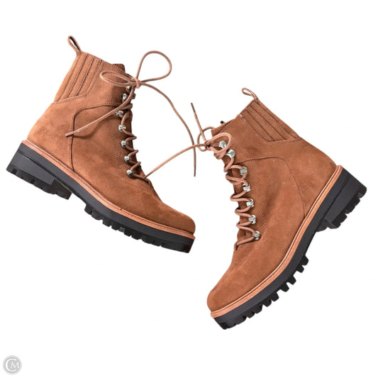 Boots Combat By Nine West In Brown, Size: 7.5