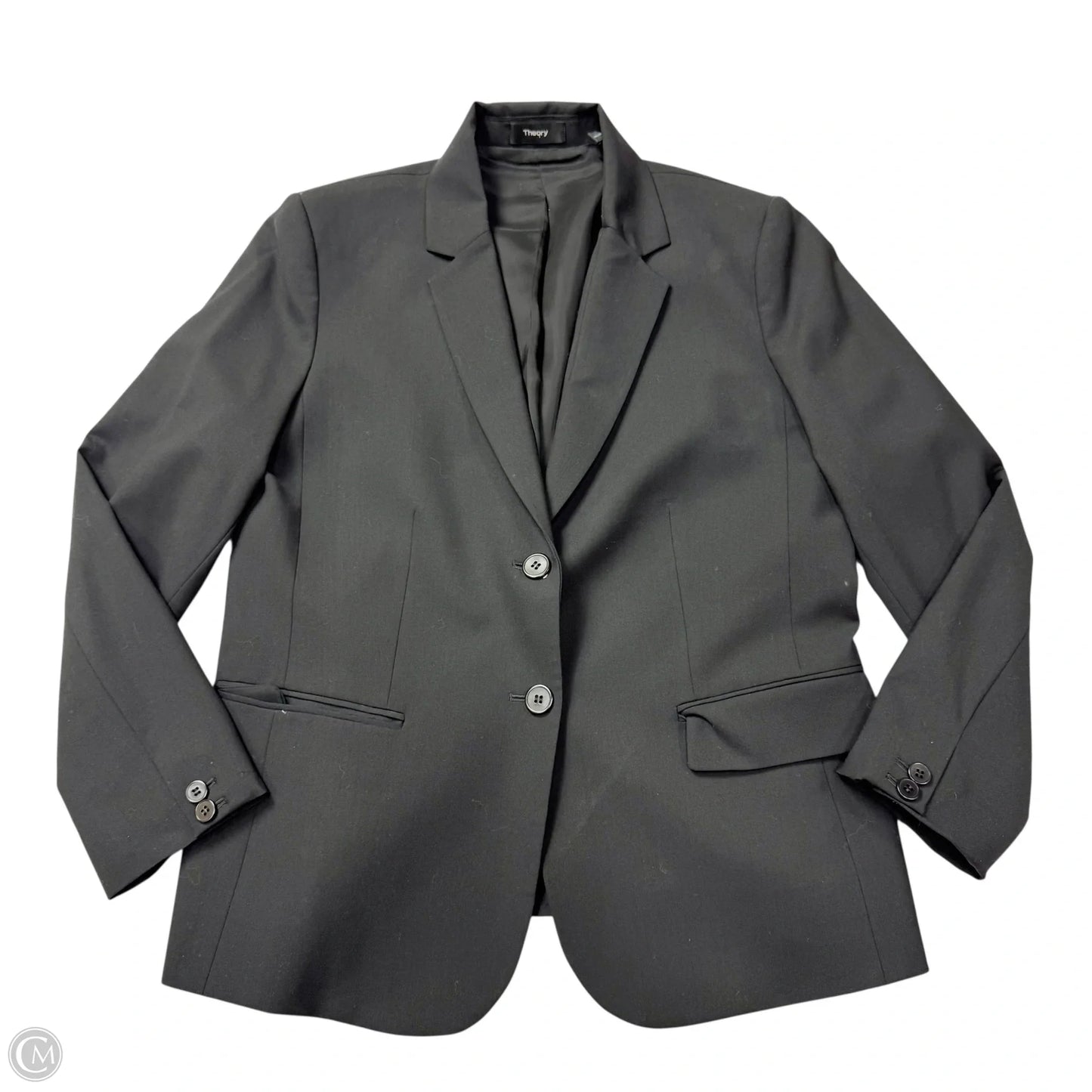 Blazer By Theory In Black, Size: L