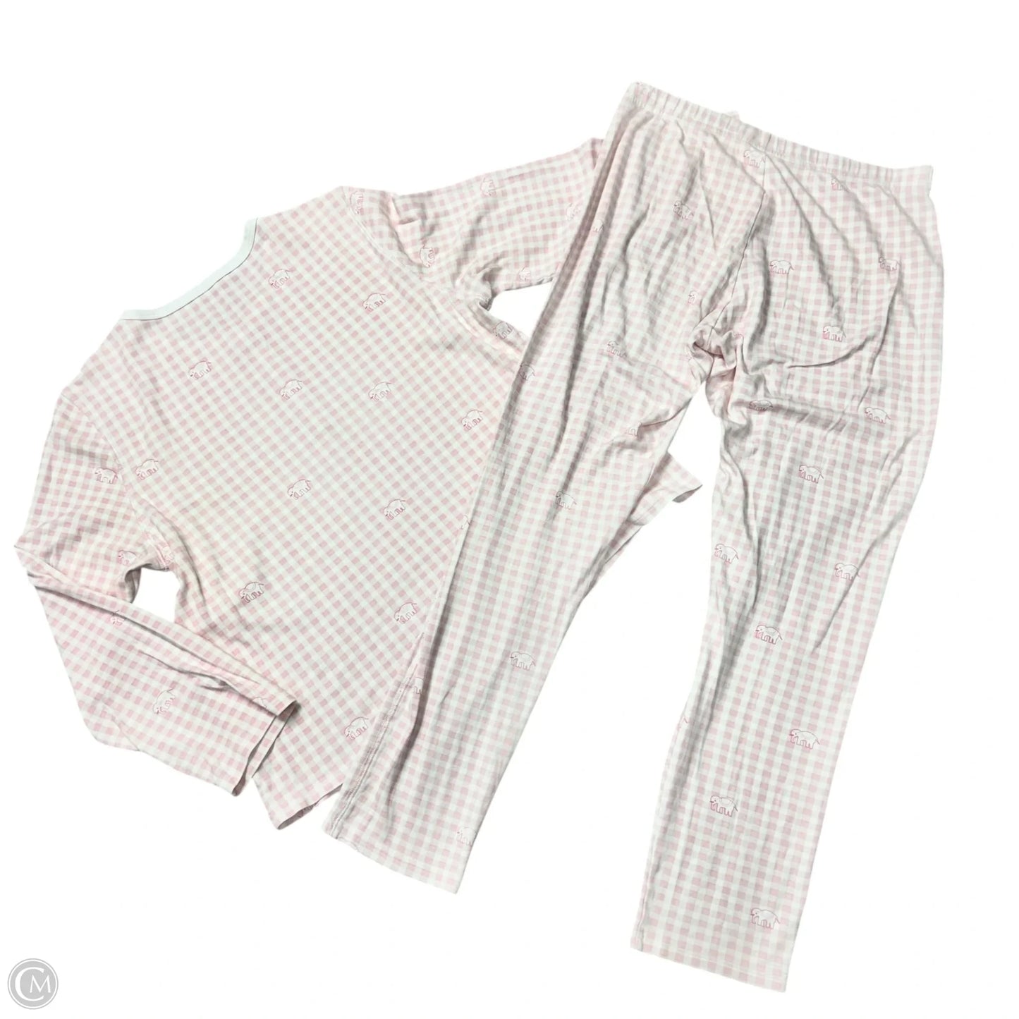 Pajamas 2pc By Roller Rabbit In Checkered Pattern, Size: M