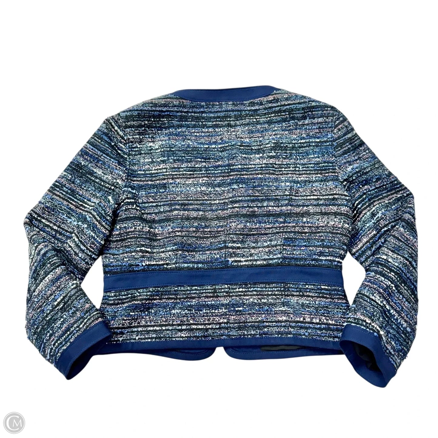 Jacket Designer By Diane Von Furstenberg In Navy, Size: M