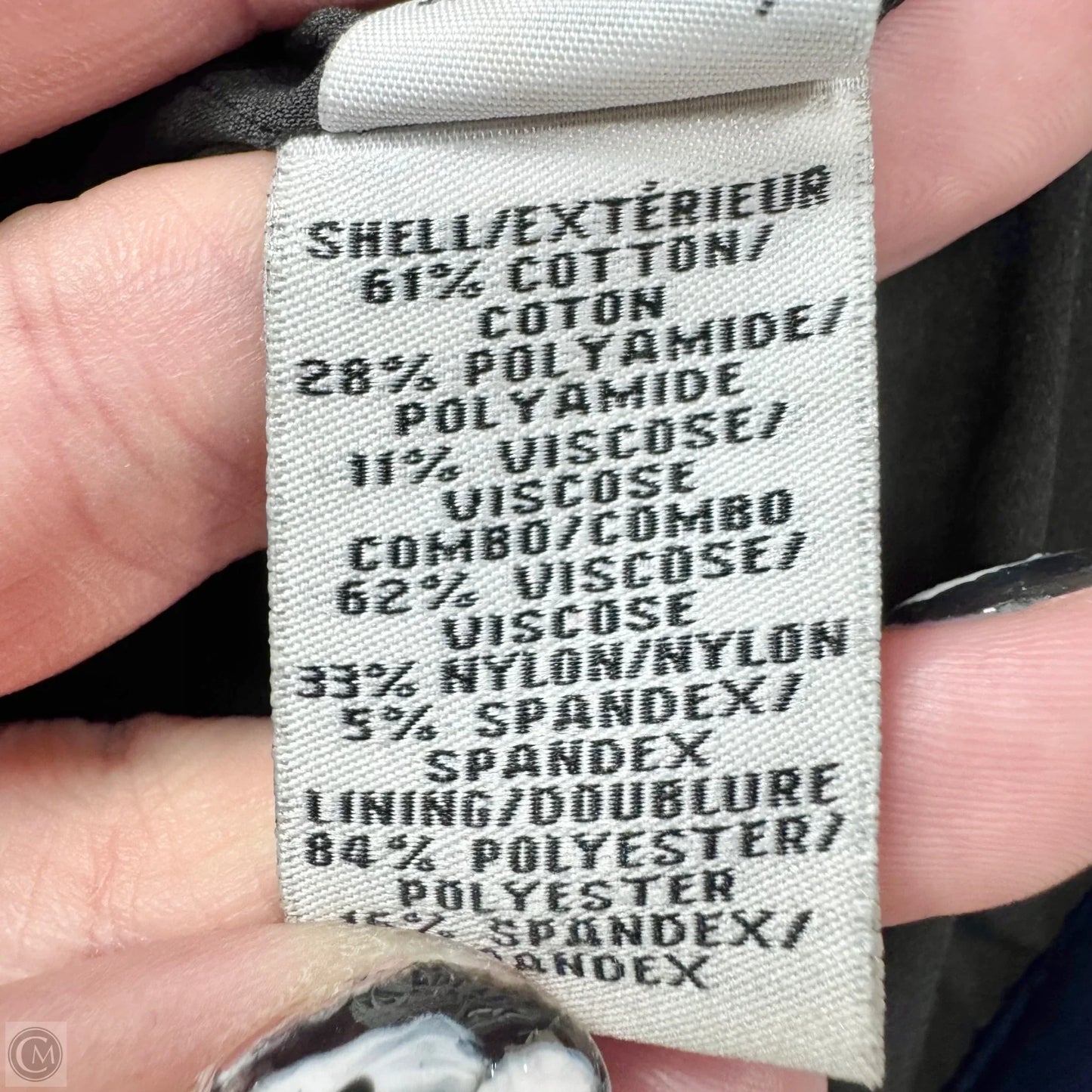 Jacket Designer By Diane Von Furstenberg In Navy, Size: M