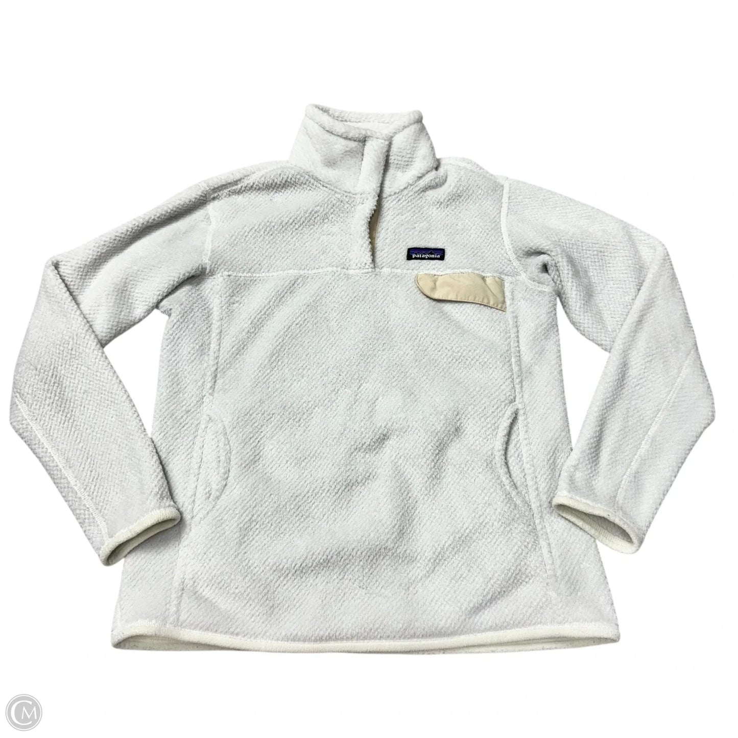 Sweatshirt Crewneck By Patagonia In White, Size: L