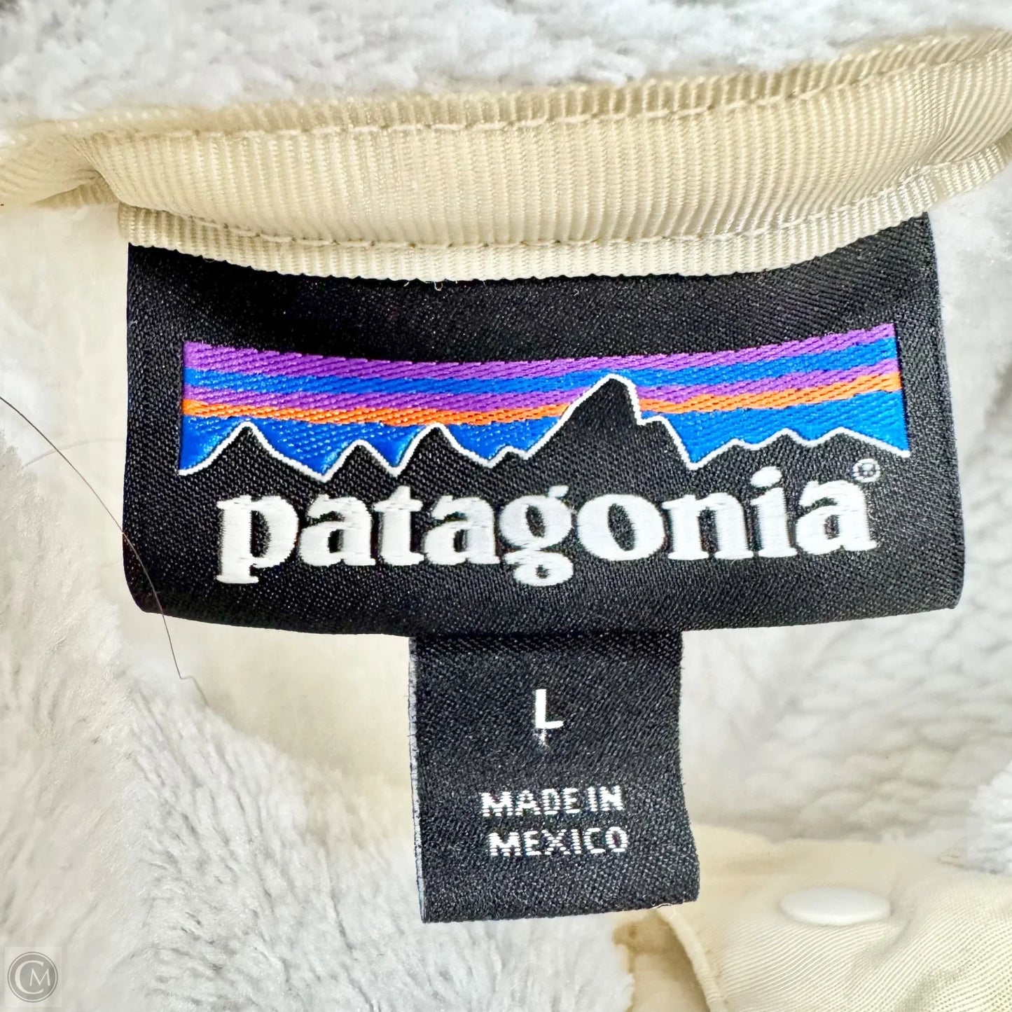 Sweatshirt Crewneck By Patagonia In White, Size: L