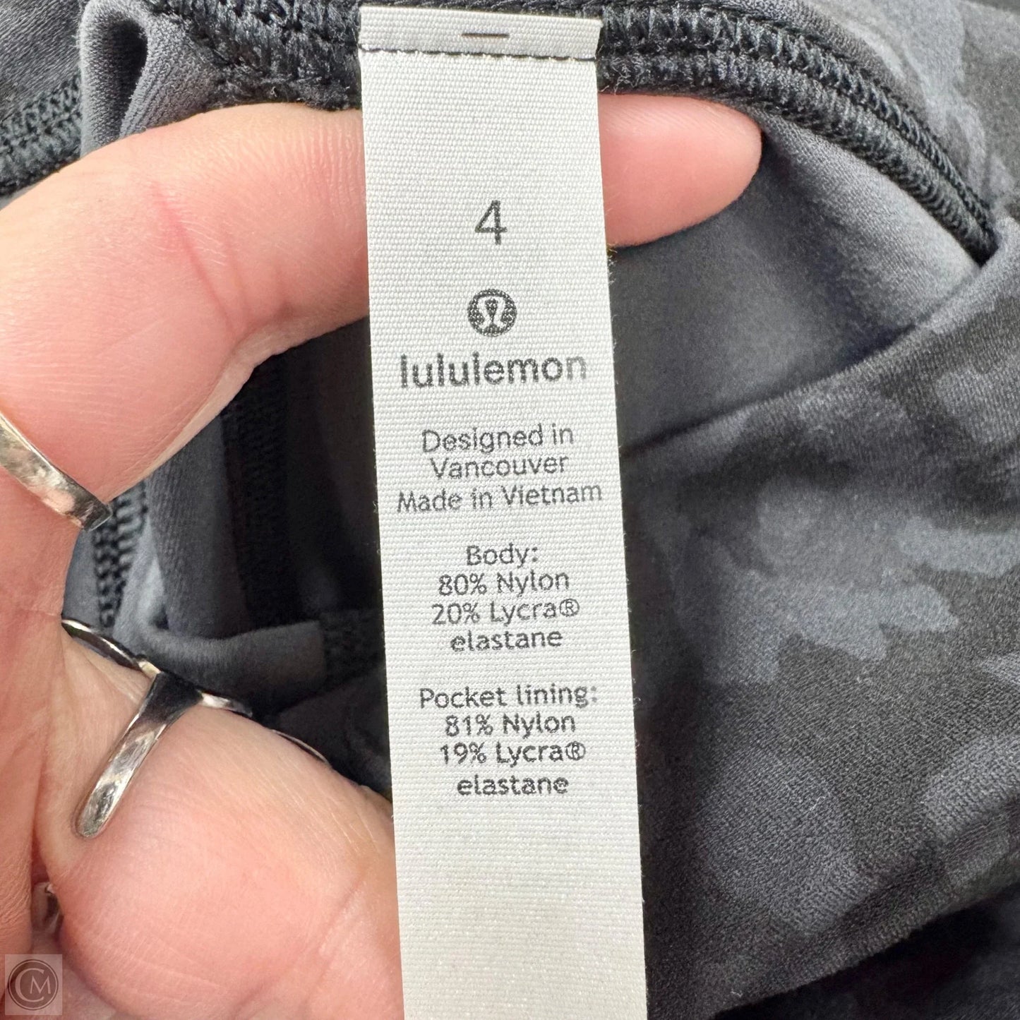 Athletic Capris By Lululemon In Animal Print, Size: S