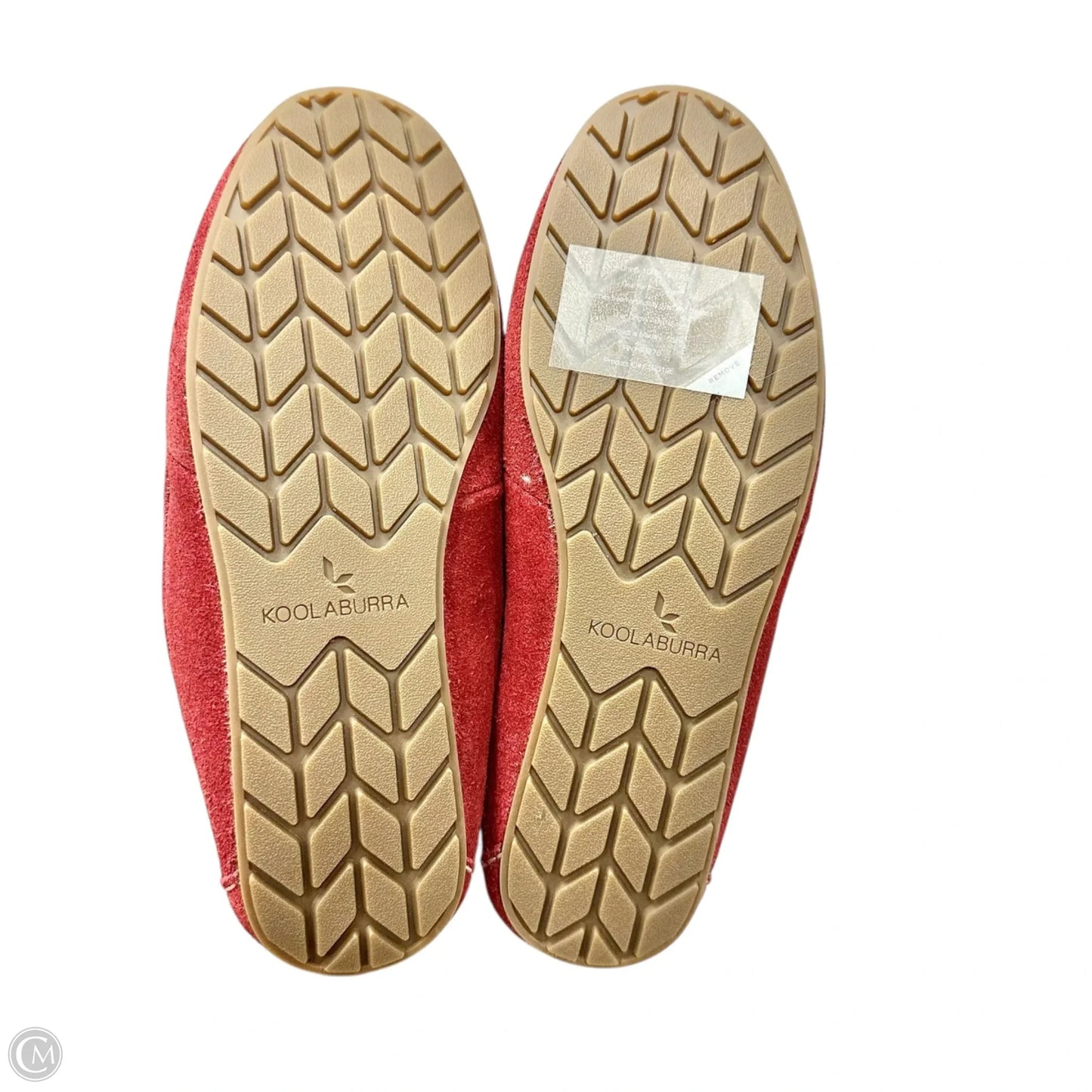 Shoes Flats By Koolaburra By Ugg In Maroon, Size: 8