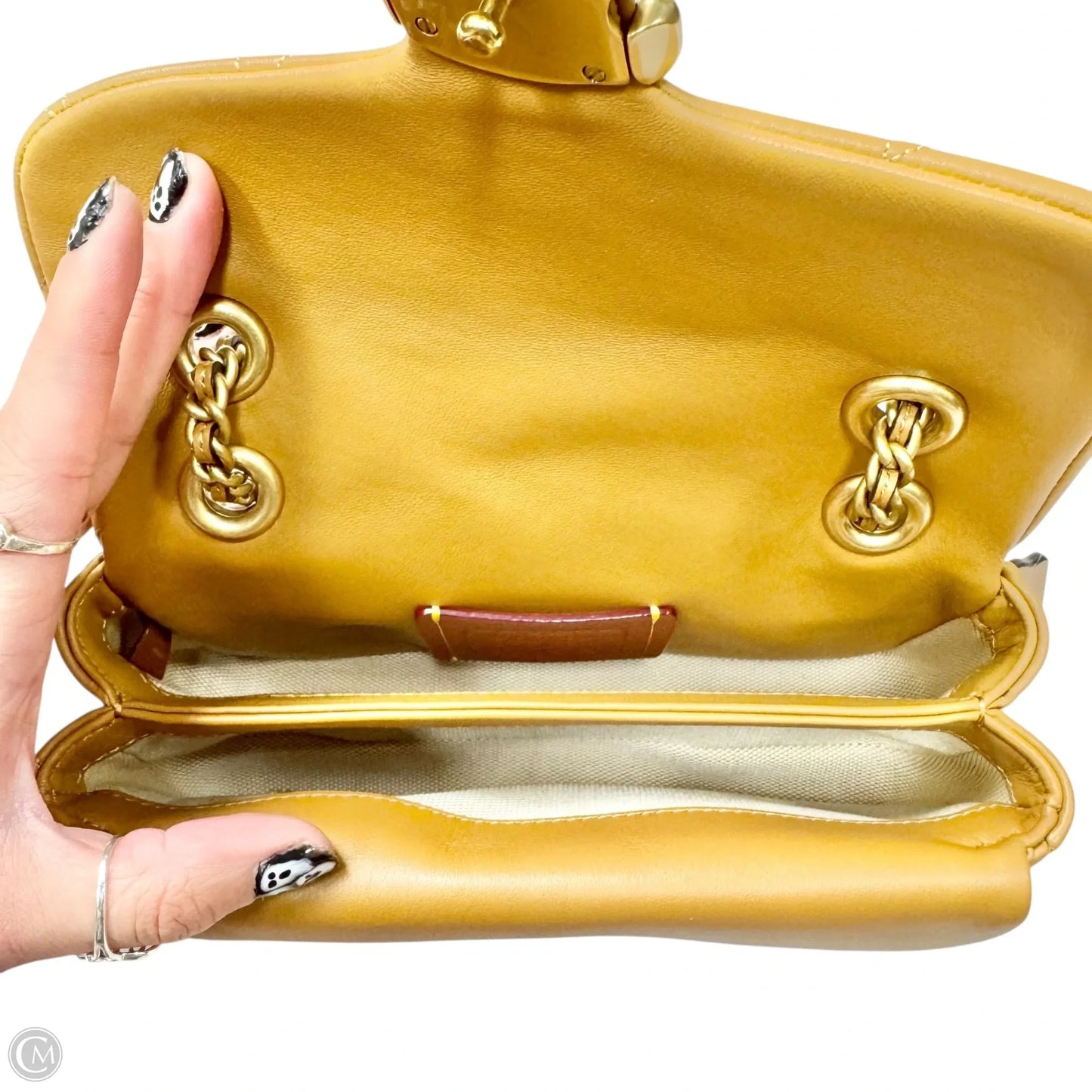 Handbag Designer By Coach, Size: Small
