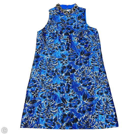 Dress Designer By Lilly Pulitzer In Black & Blue, Size: S