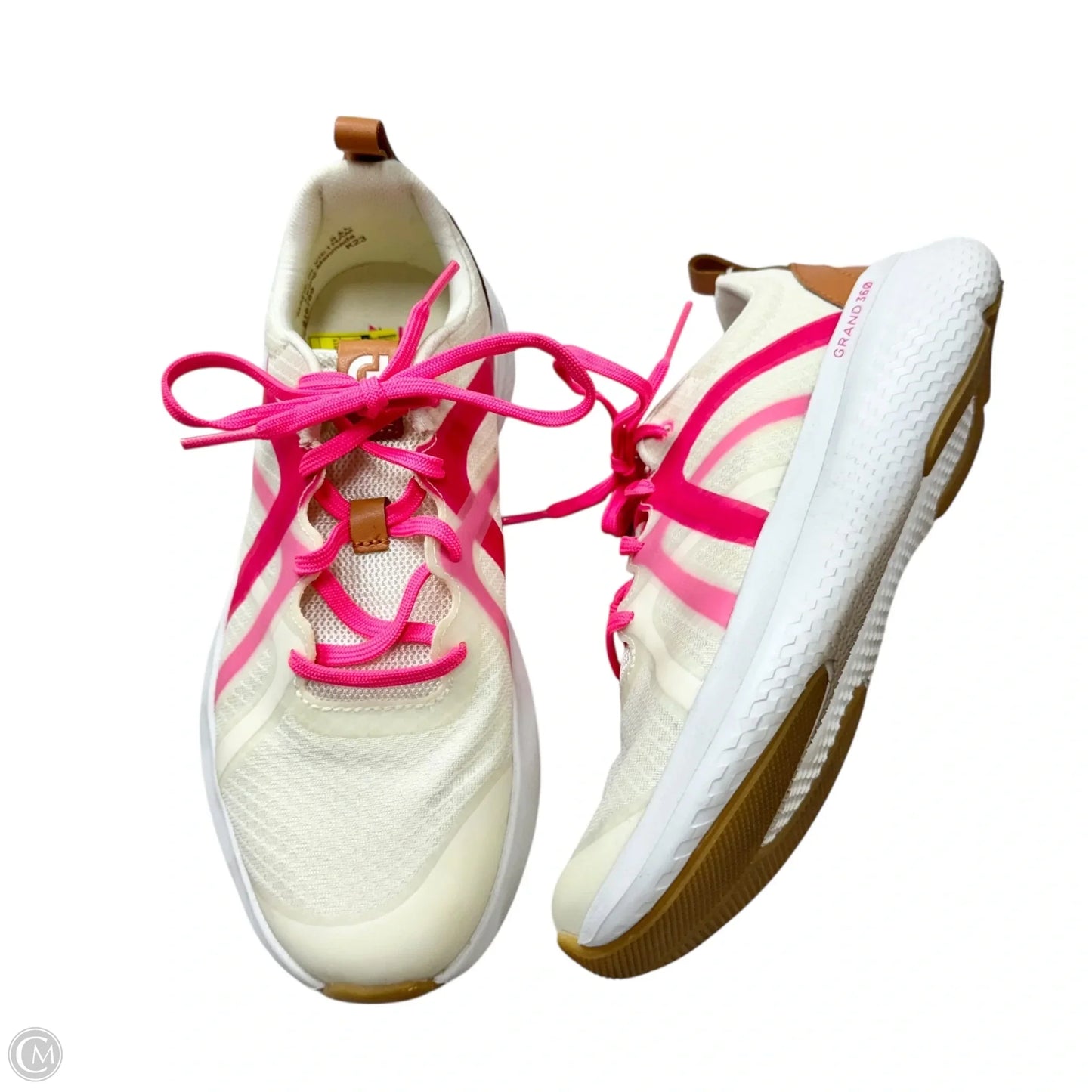 Shoes Athletic By Cole-haan In Pink & White, Size: 6.5