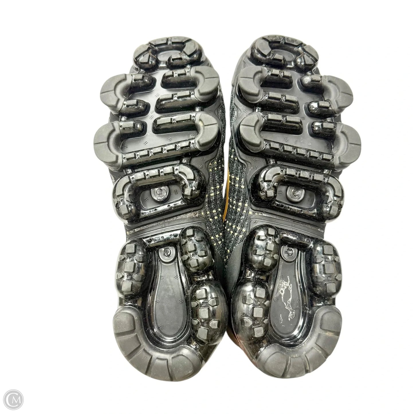 Shoes Athletic By Nike In Black & Gold, Size: 9