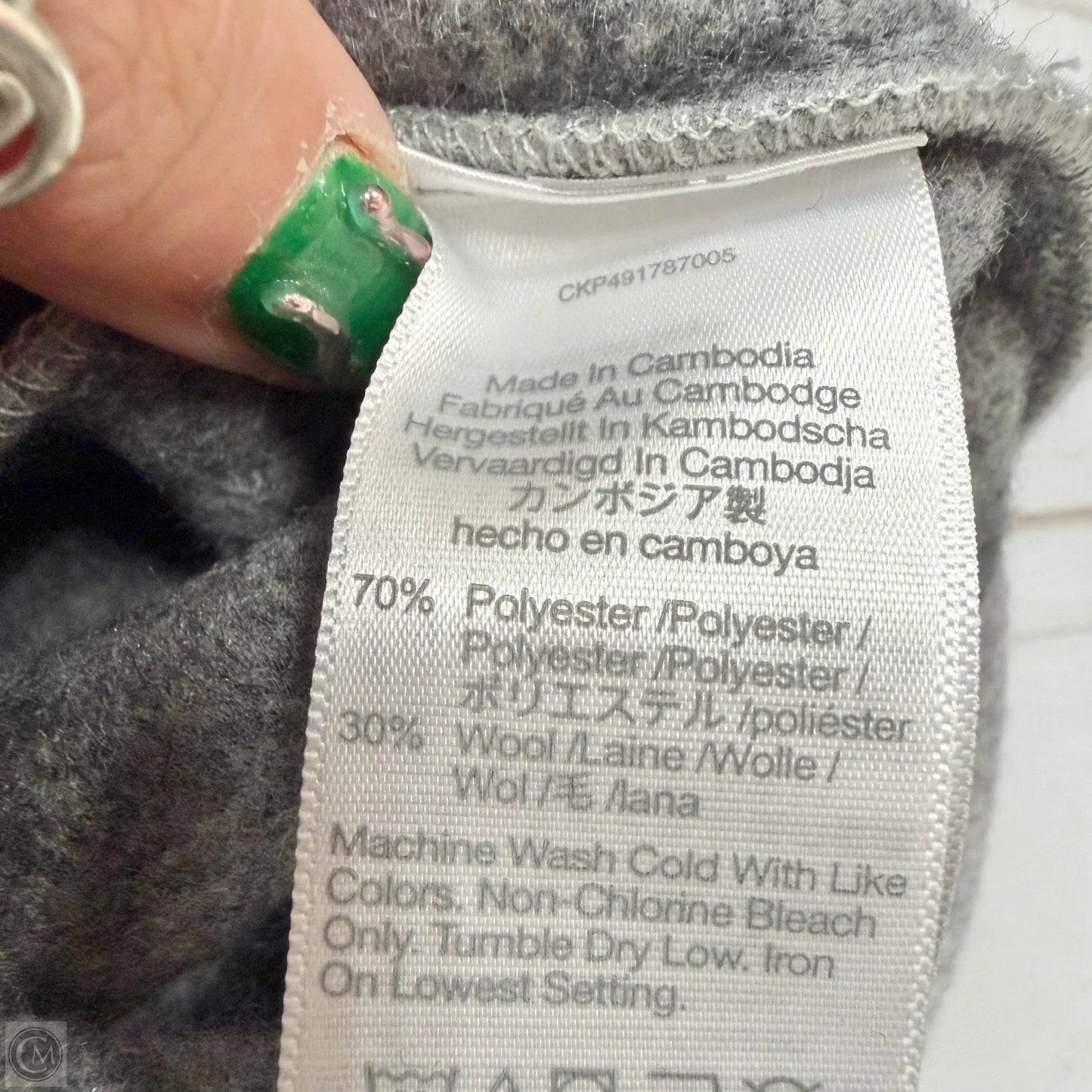 Jacket Other By Madewell In Grey, Size: Xl