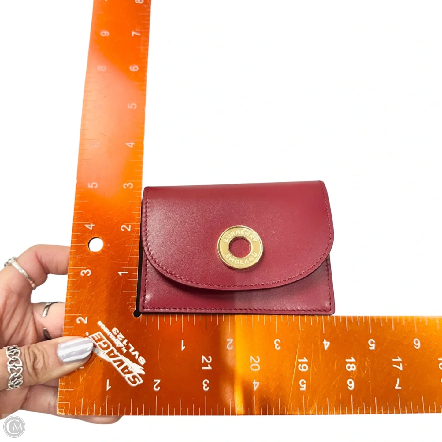 Wallet Luxury Designer By Burberry, Size: Small