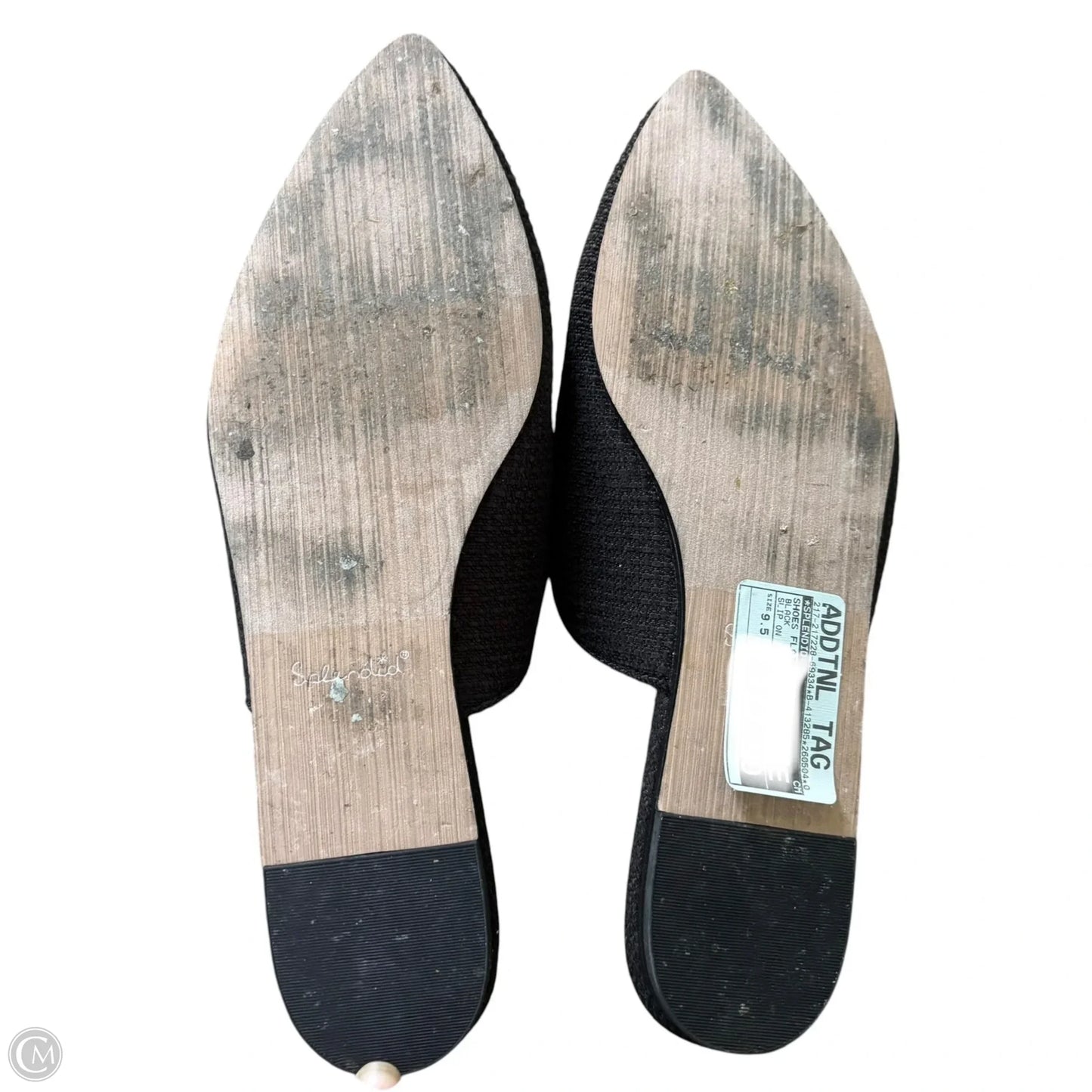 Shoes Flats By Splendid In Black, Size: 9.5