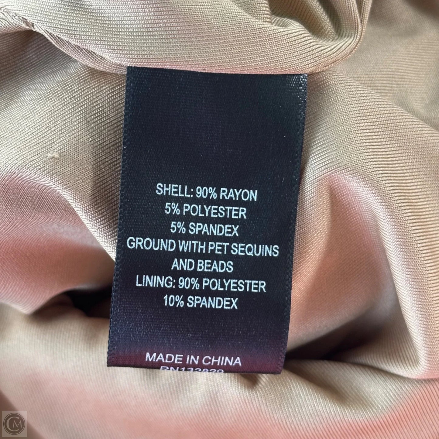 Dress Party Short By Michael Costello In Brown, Size: S